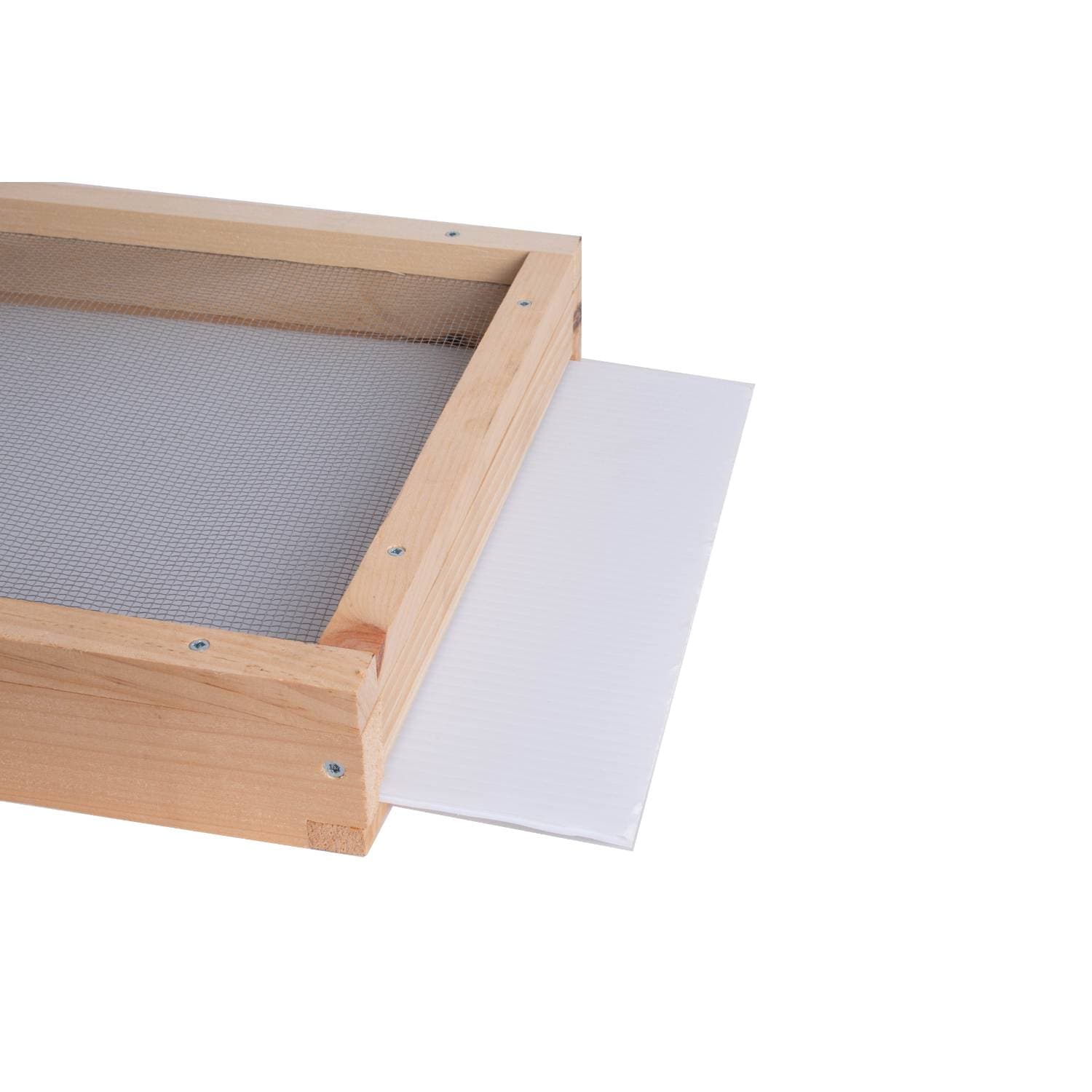 Lehman's Lehmans Stoney Acres Beekeeping Debris Board - Plastic Debris Board Only - for 8 Frame Beehive Screened Bottom Board - Amish Made