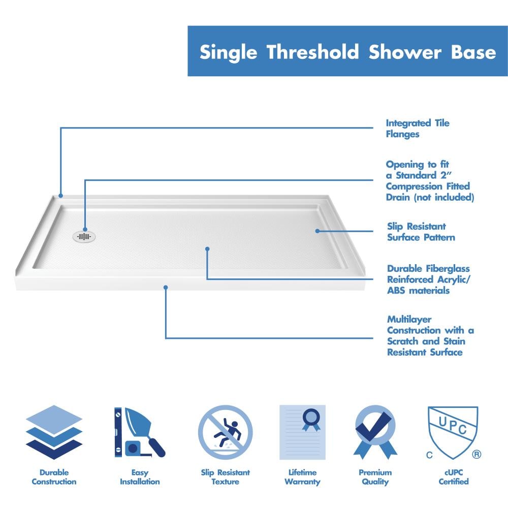 DreamLine DL-6204L-01CL Alcove-Shower-Kit - View #7