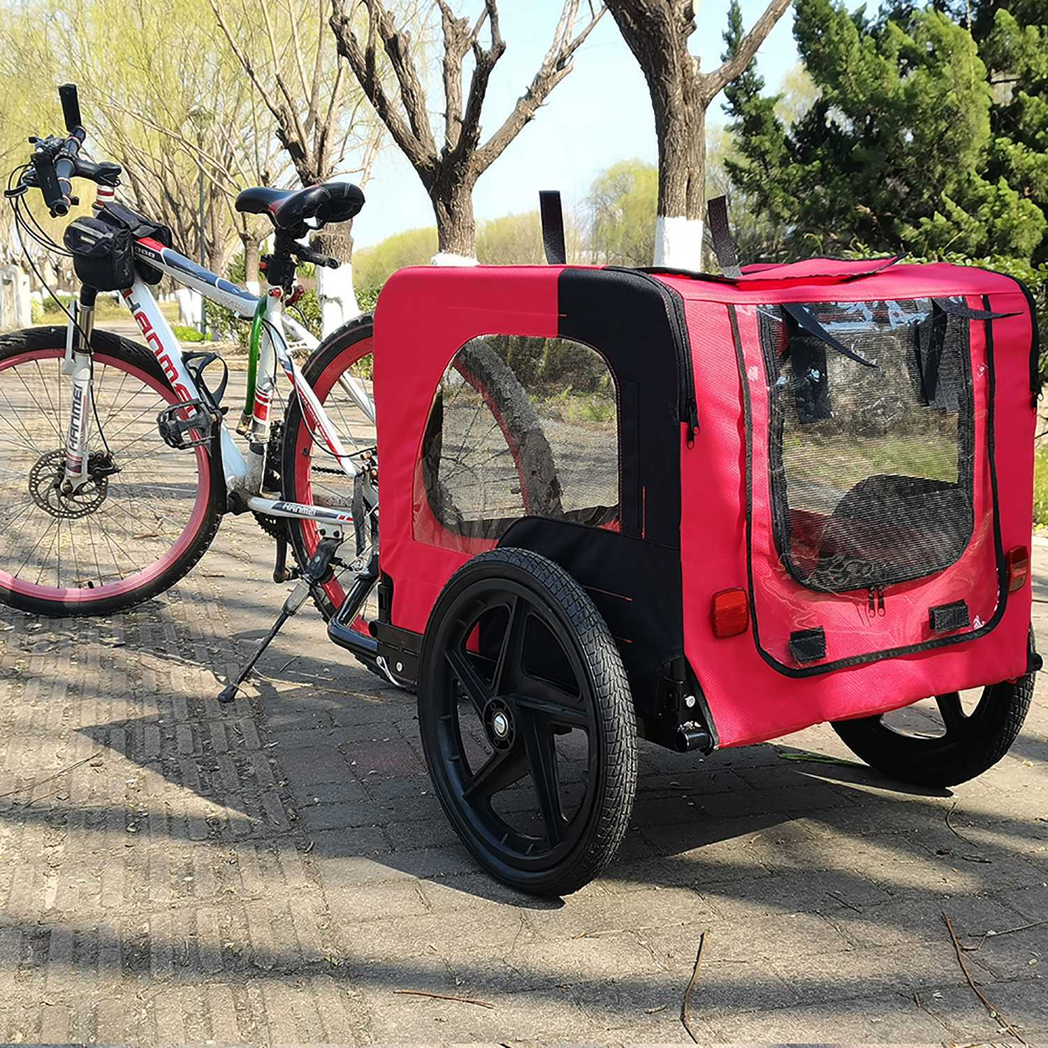 Skiiddii dog hot sale bike trailer