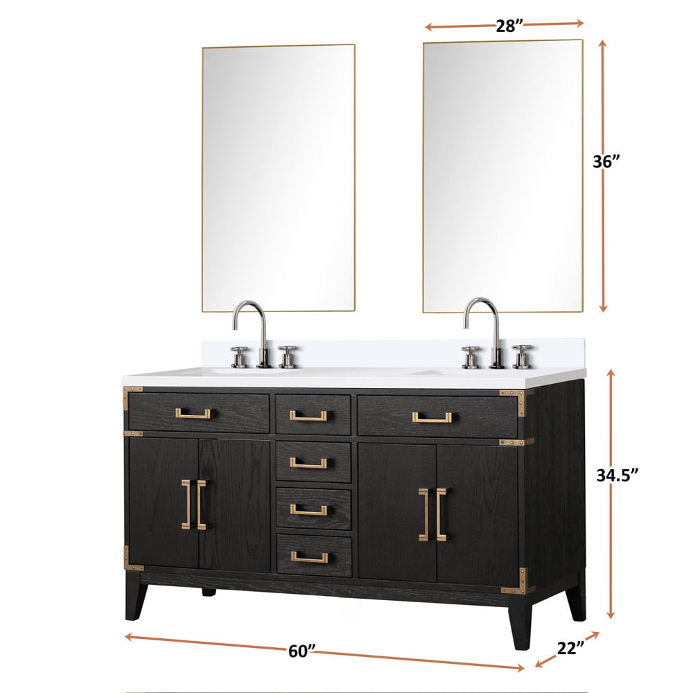 Lexora LVW60DJ210 Bath-Vanity-Combo - View #6