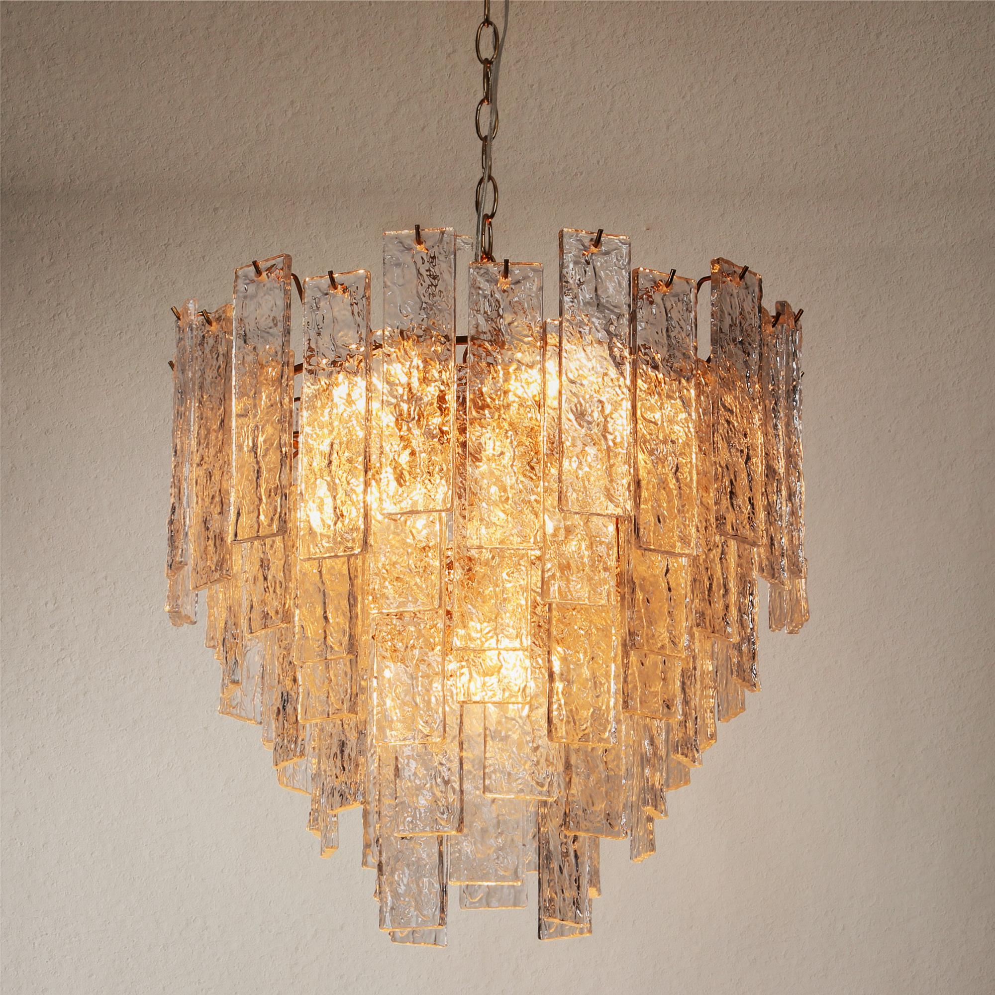 LNC Engaveric 8-Light Gold Crystal Chandelier Modern/Contemporary LED ...