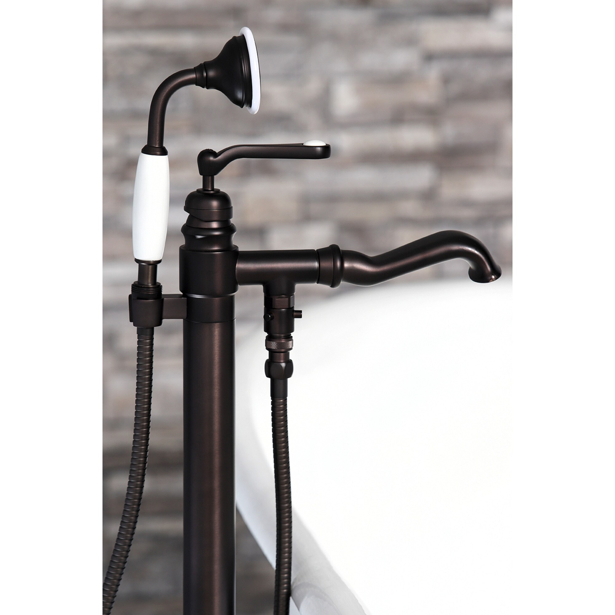 Kingston Brass WLKS7015RL Roman-Tub-Faucets - View #8