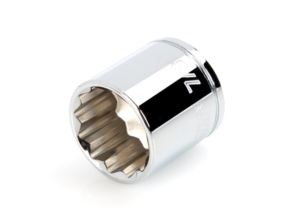 TEKTON SHD12222 3/8-in Drive Standard (SAE) 7/8-in Shallow Socket