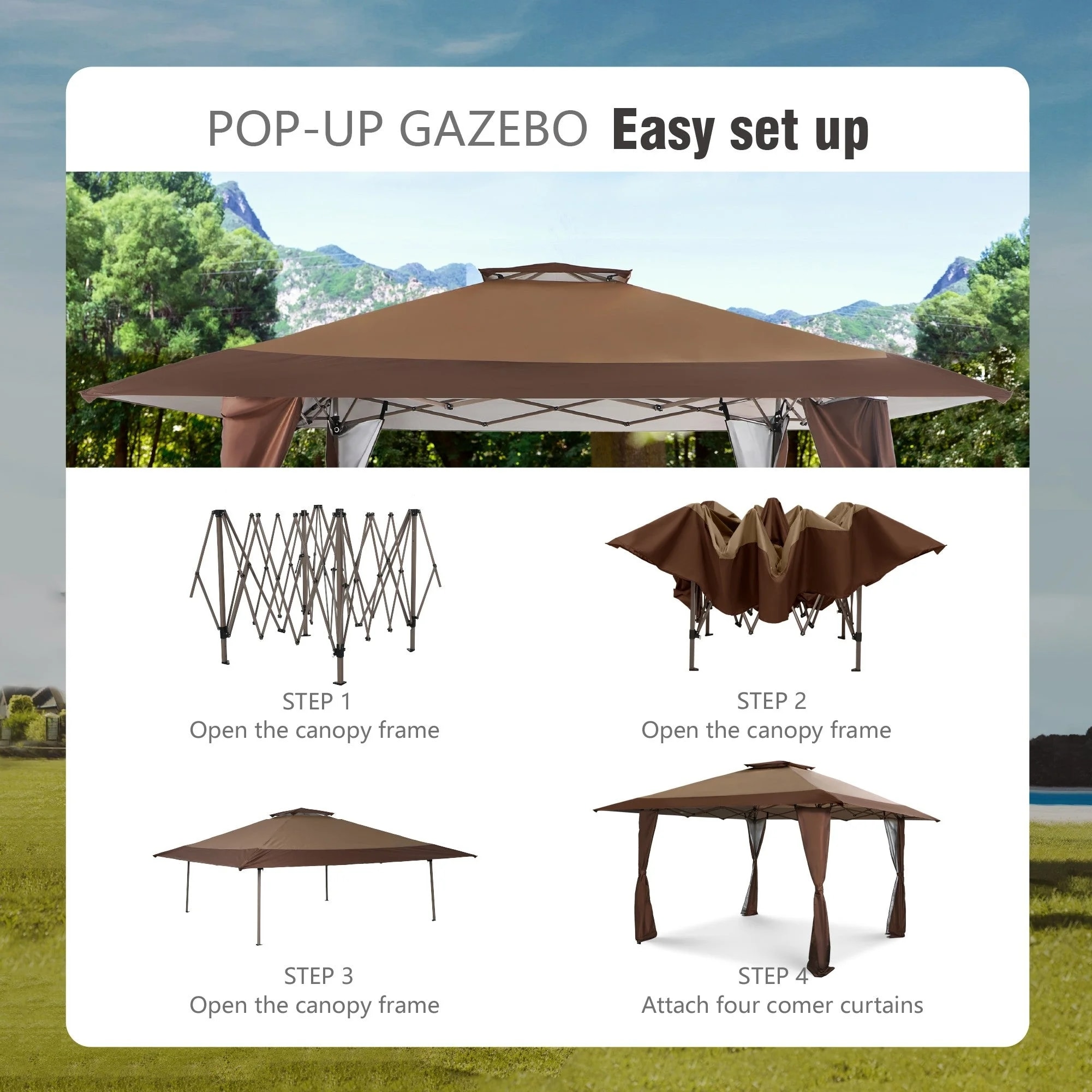 Sunshine Valley GA-013-BR Canopies-Sl - View #5