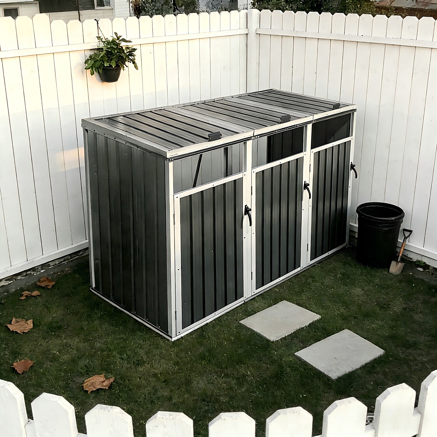 GZMR GR-W13164 Metal-Storage-Buildings-Sheds - View #5