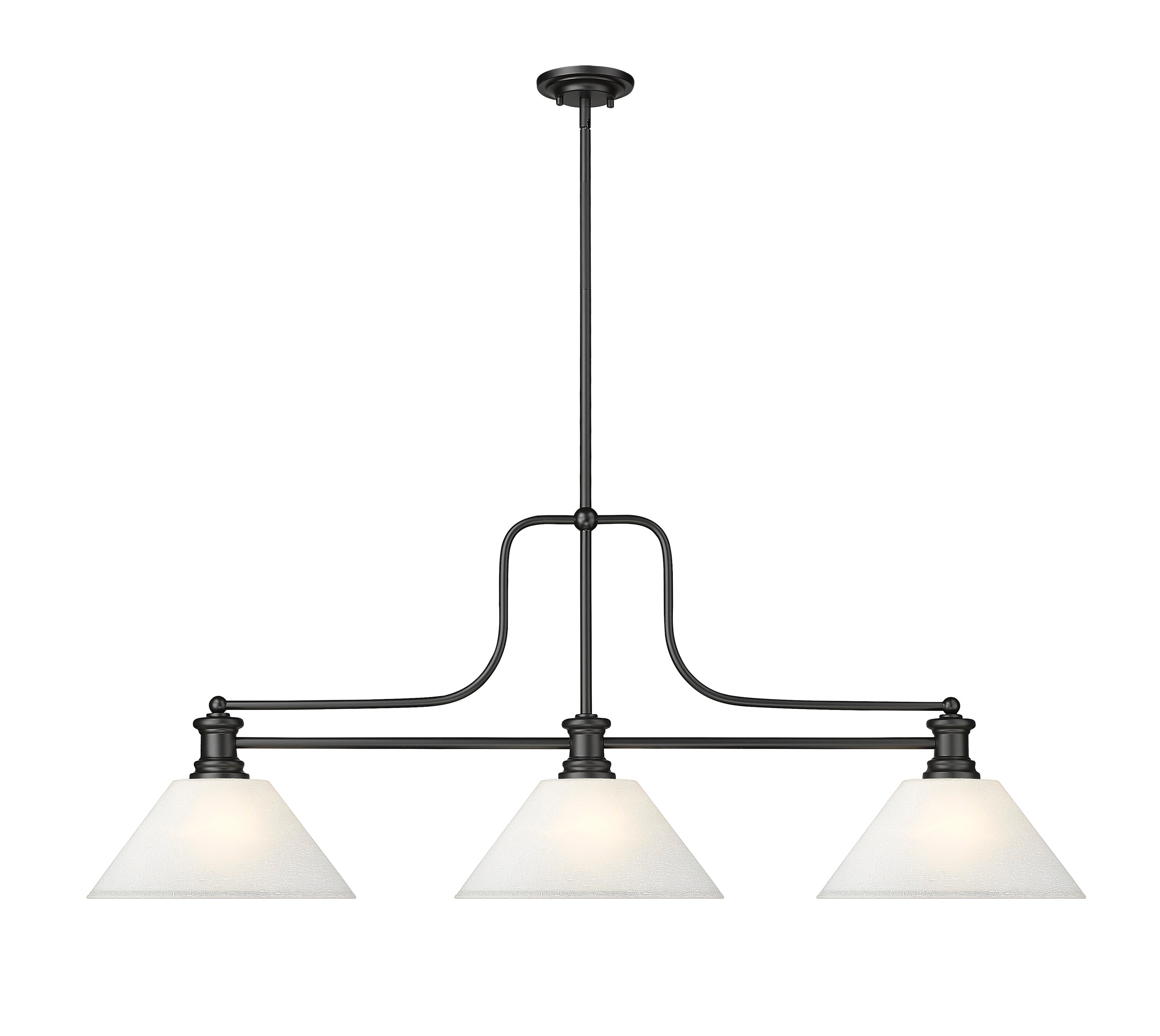 Z-Lite 725-3MB-AWL14 Pool-Table-Lighting - View #2