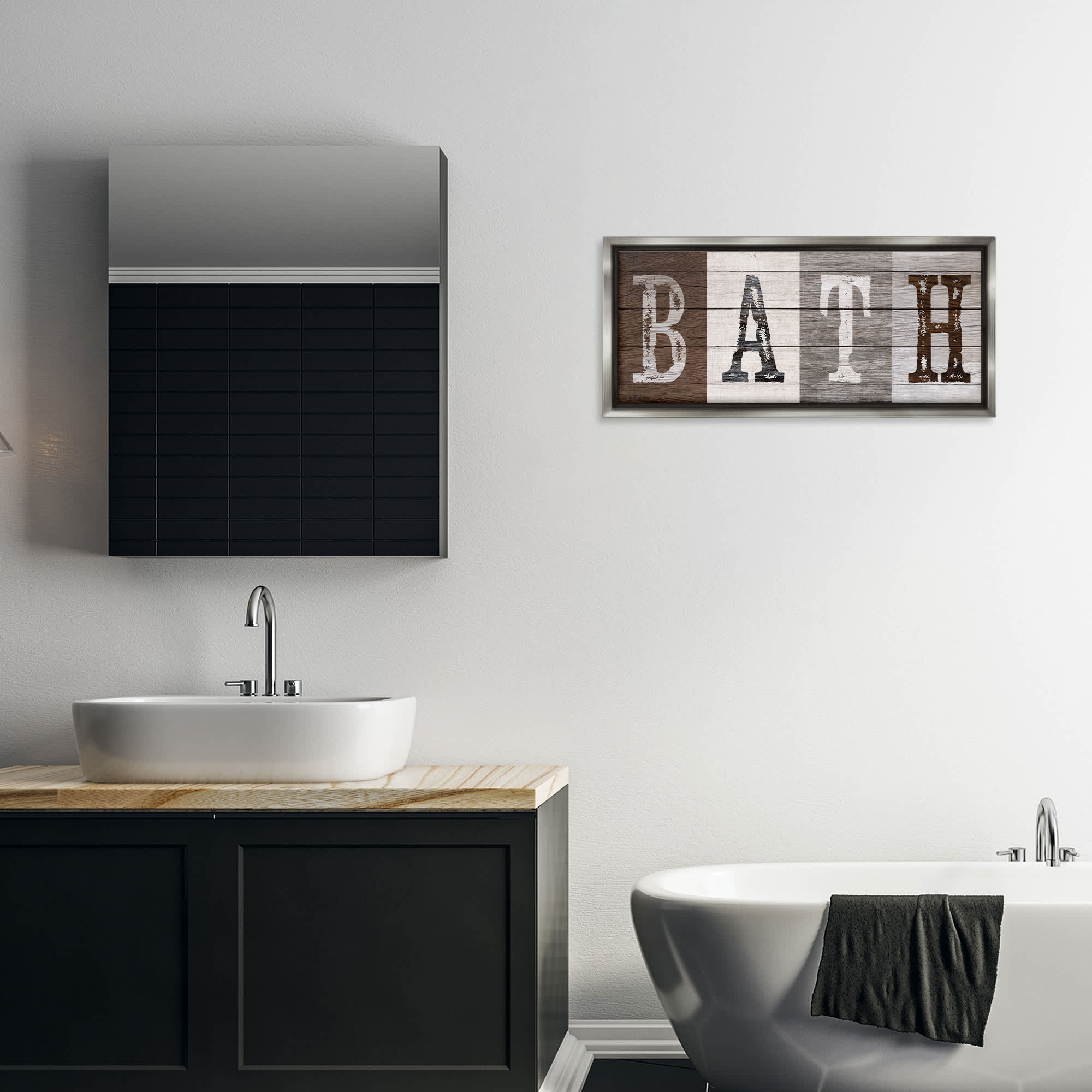 Stupell Industries BT-951-FFL-13X30 Wall-Art - View #3