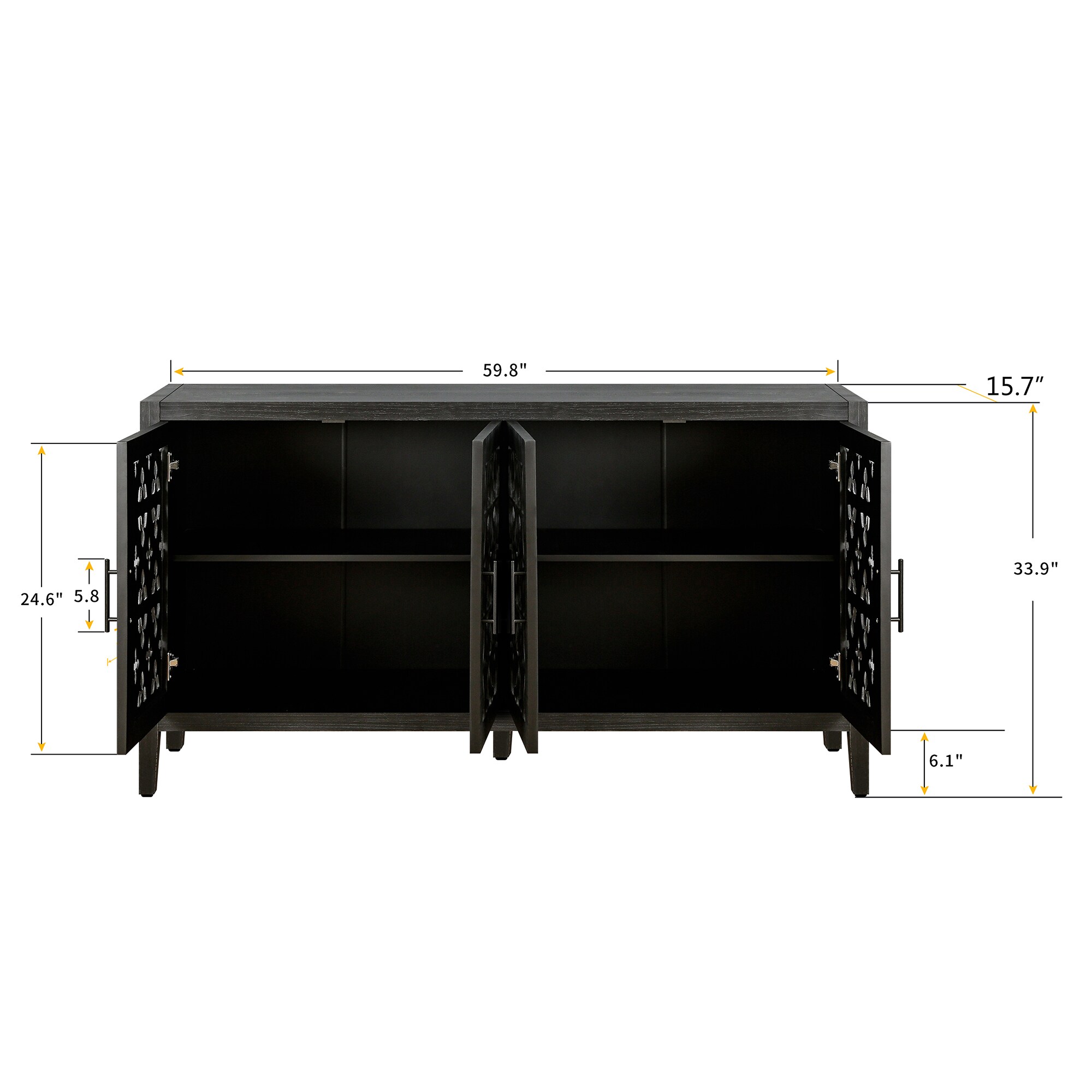 SINOFURN SYA390006BL Tv-Stands - View #5