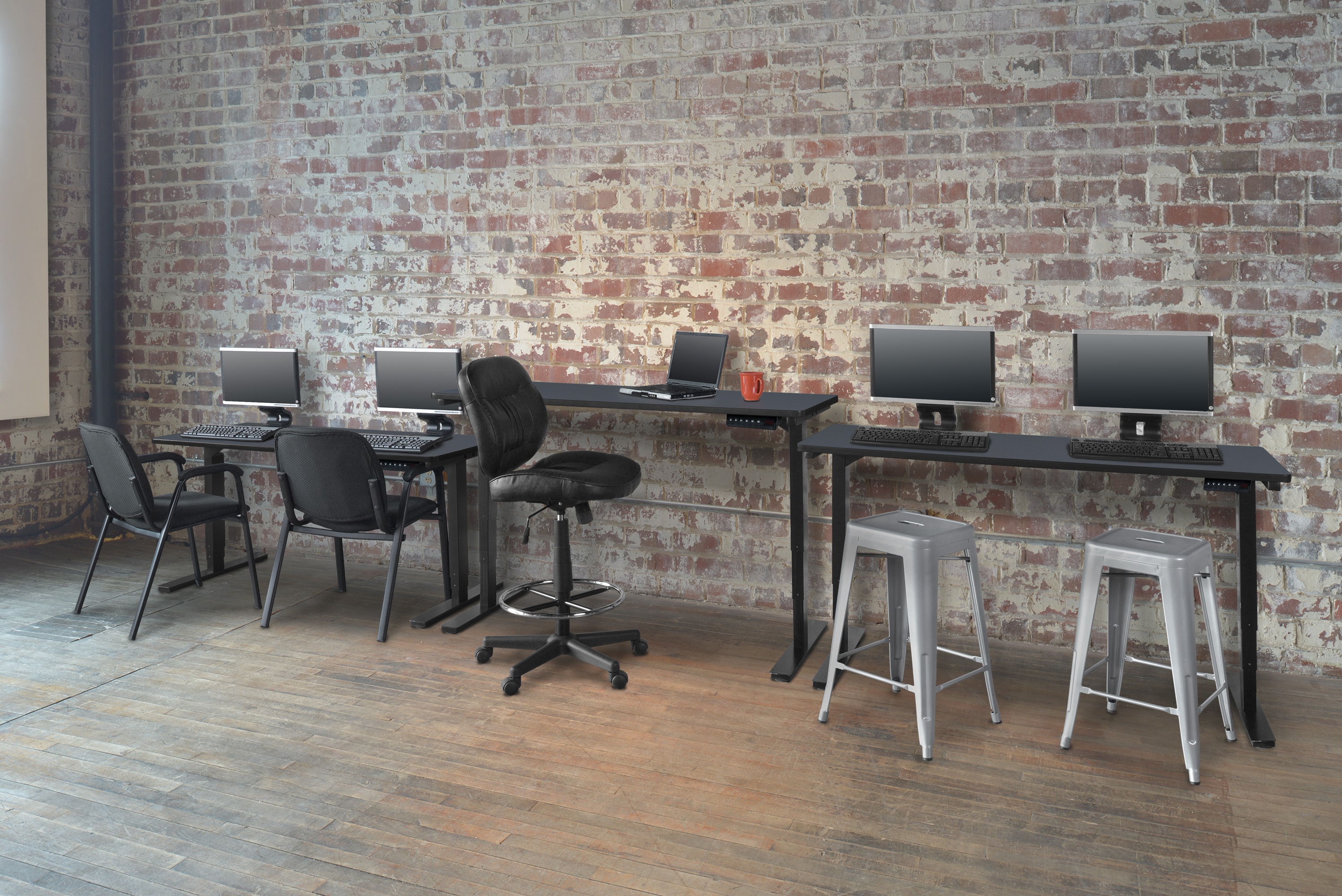 Regency HAD6624GYBK desks - View #6