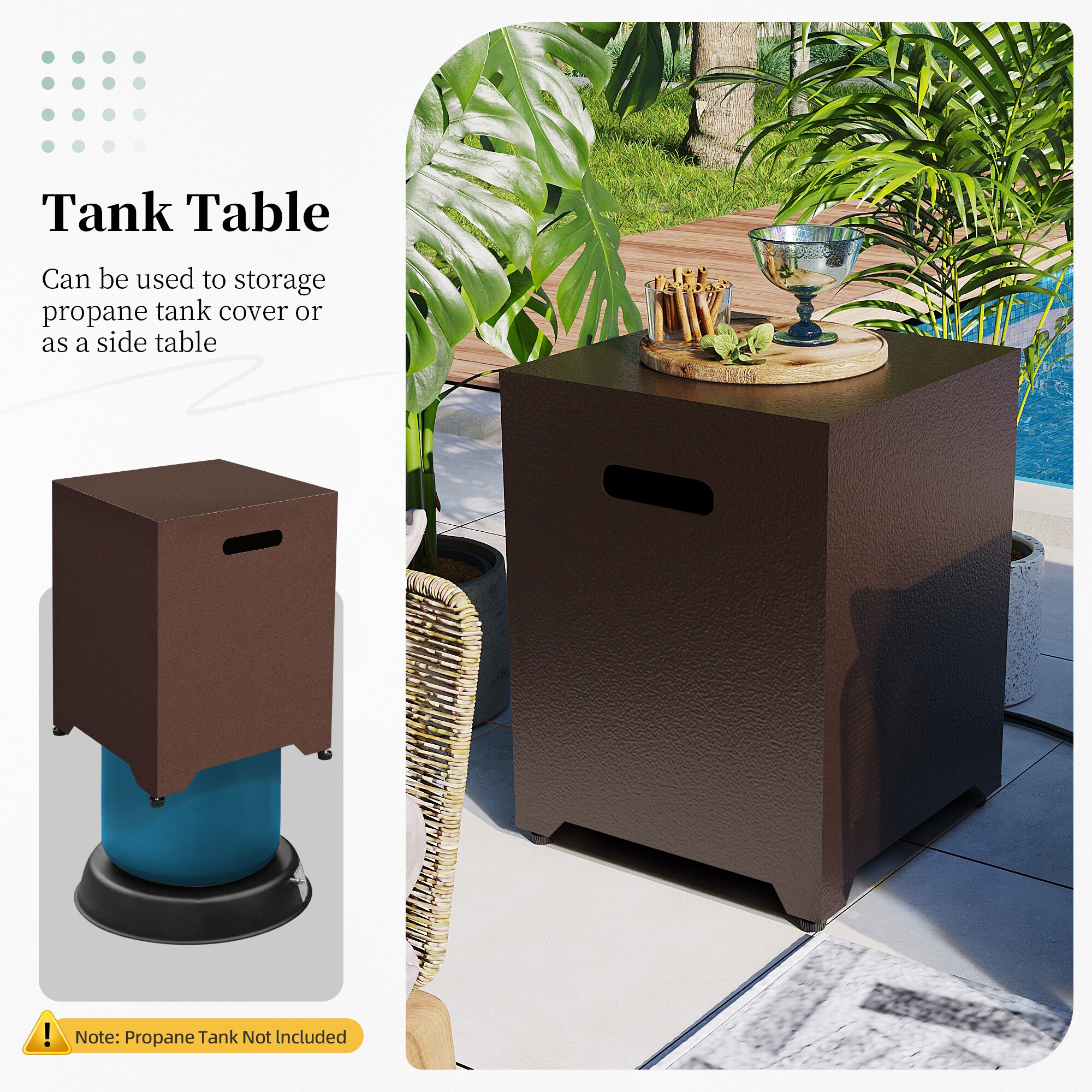 Patio Watcher WST-TP-BROWN Propane-Tanks-Accy - View #4