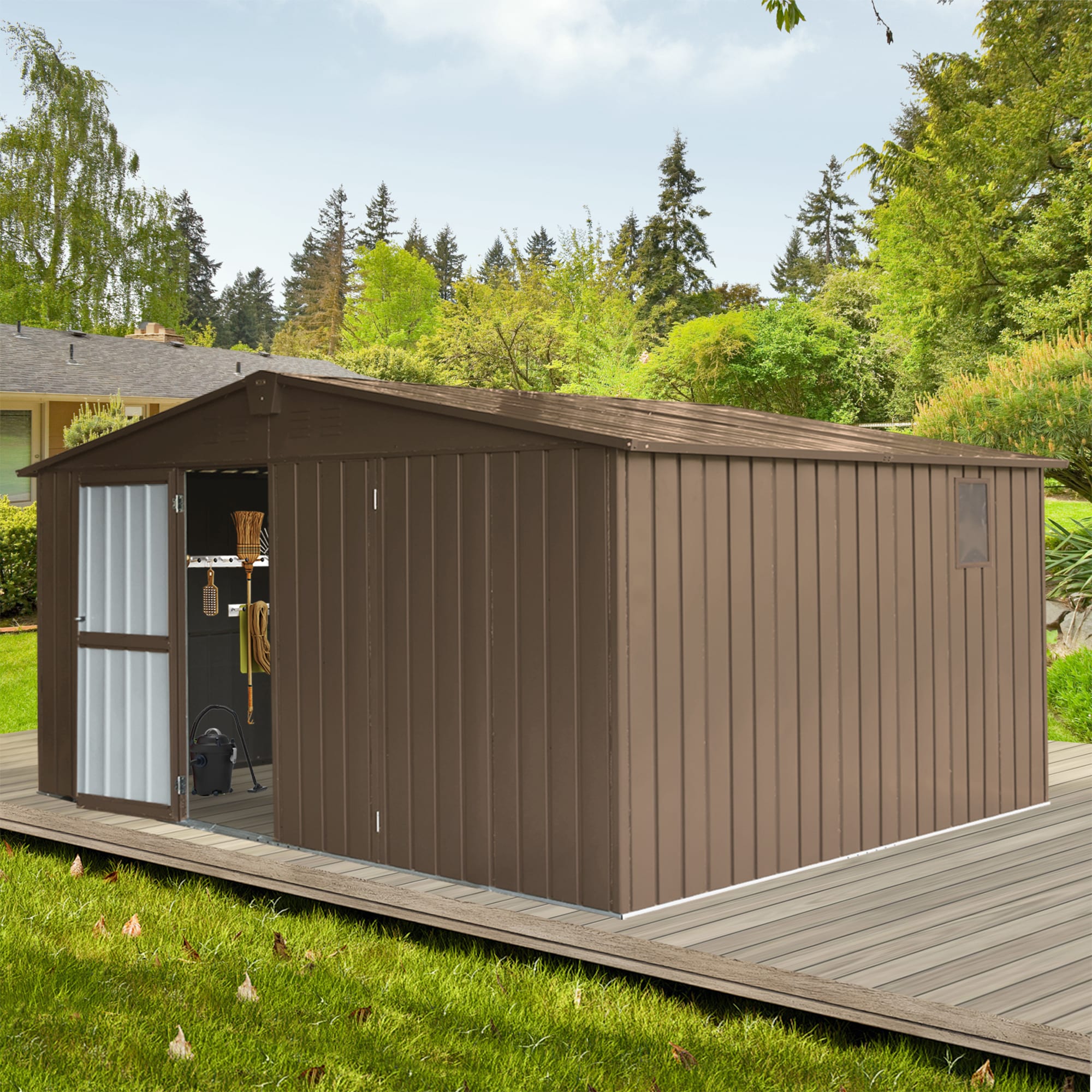 Mondawe MD-W2794-00005 Metal-Storage-Buildings-Sheds - View #3