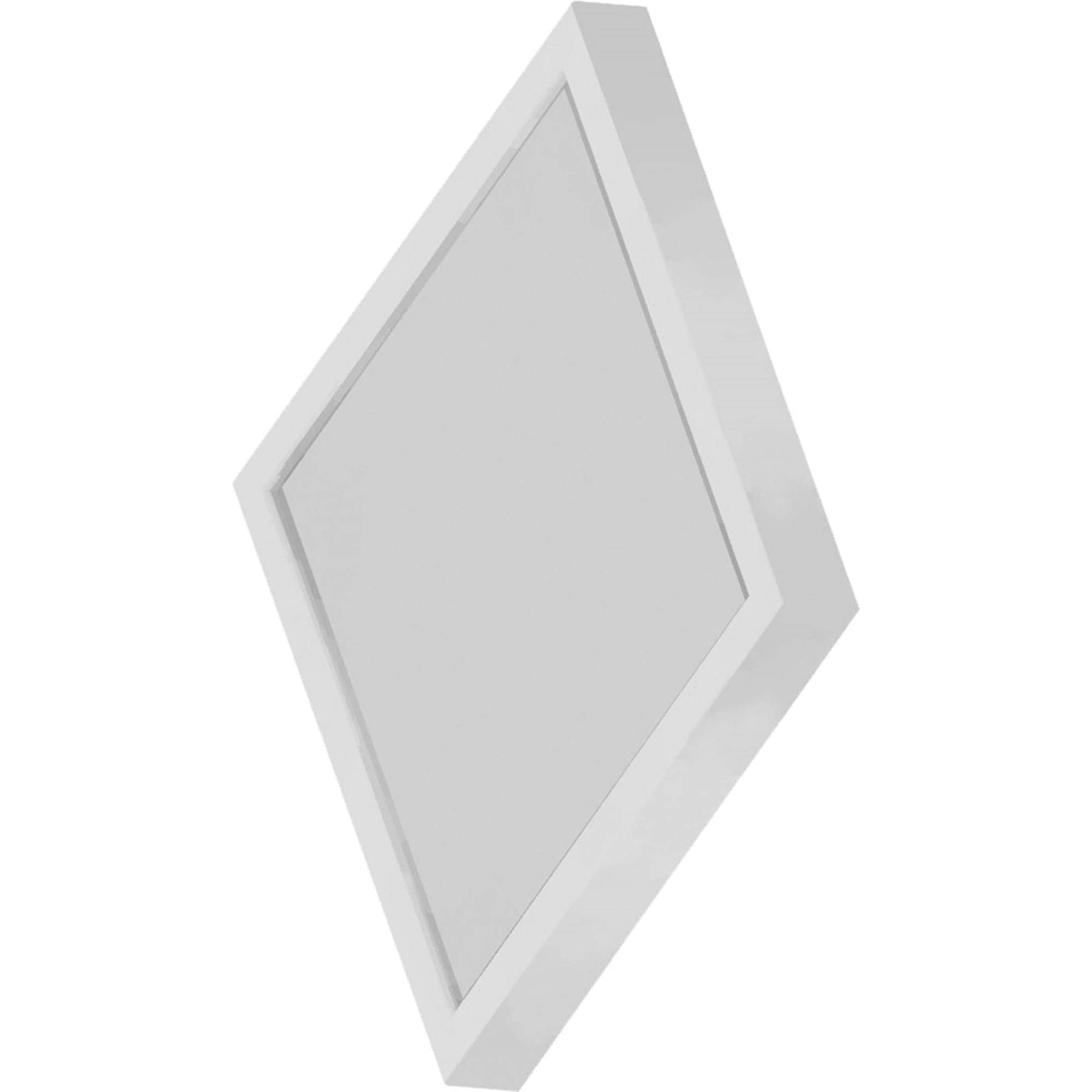 White 12" Square LED Flush Mount Ceiling Light