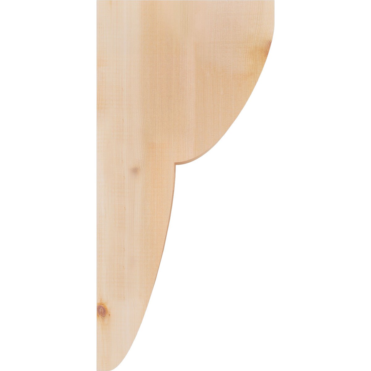 Ekena Millwork COR04X12X24CRE00SWR corbels - View #3