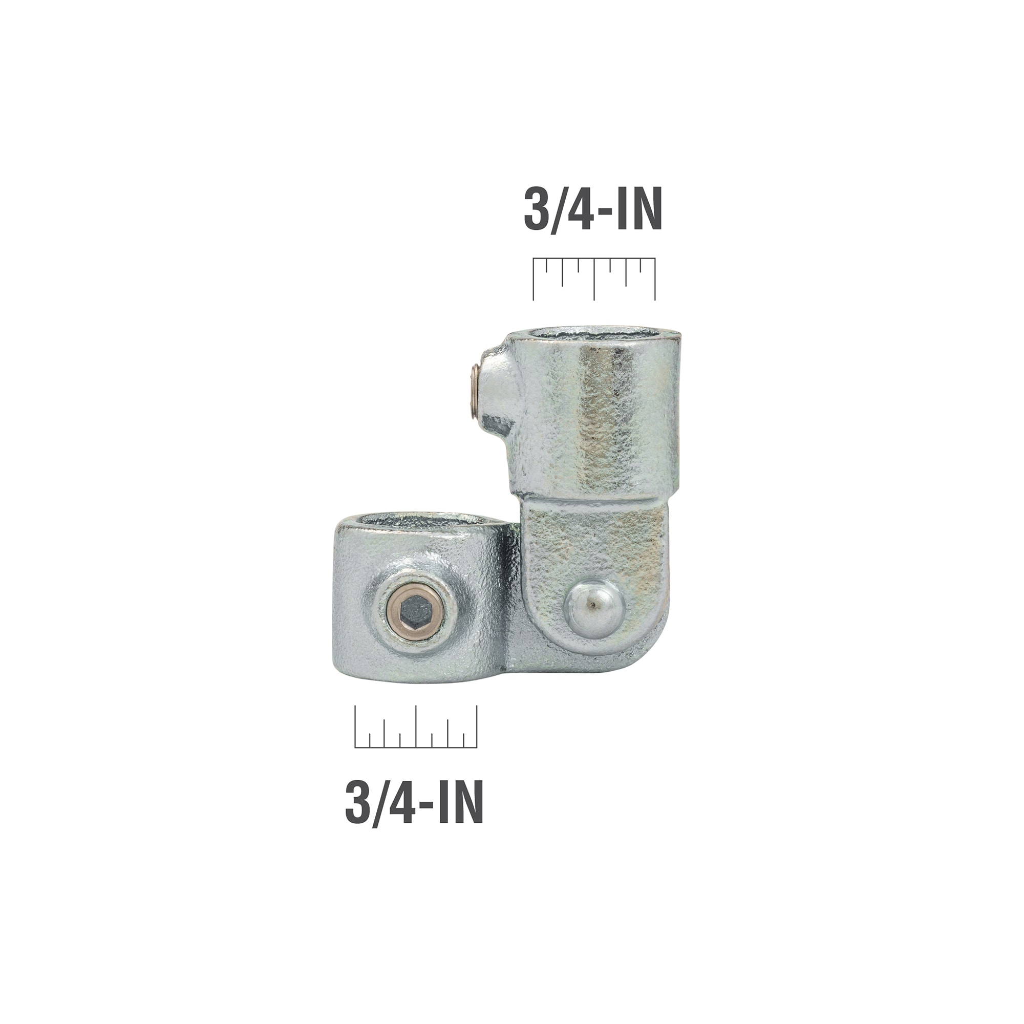 SteelTek 3/4-in Structural Galvanized Single Swivel Socket