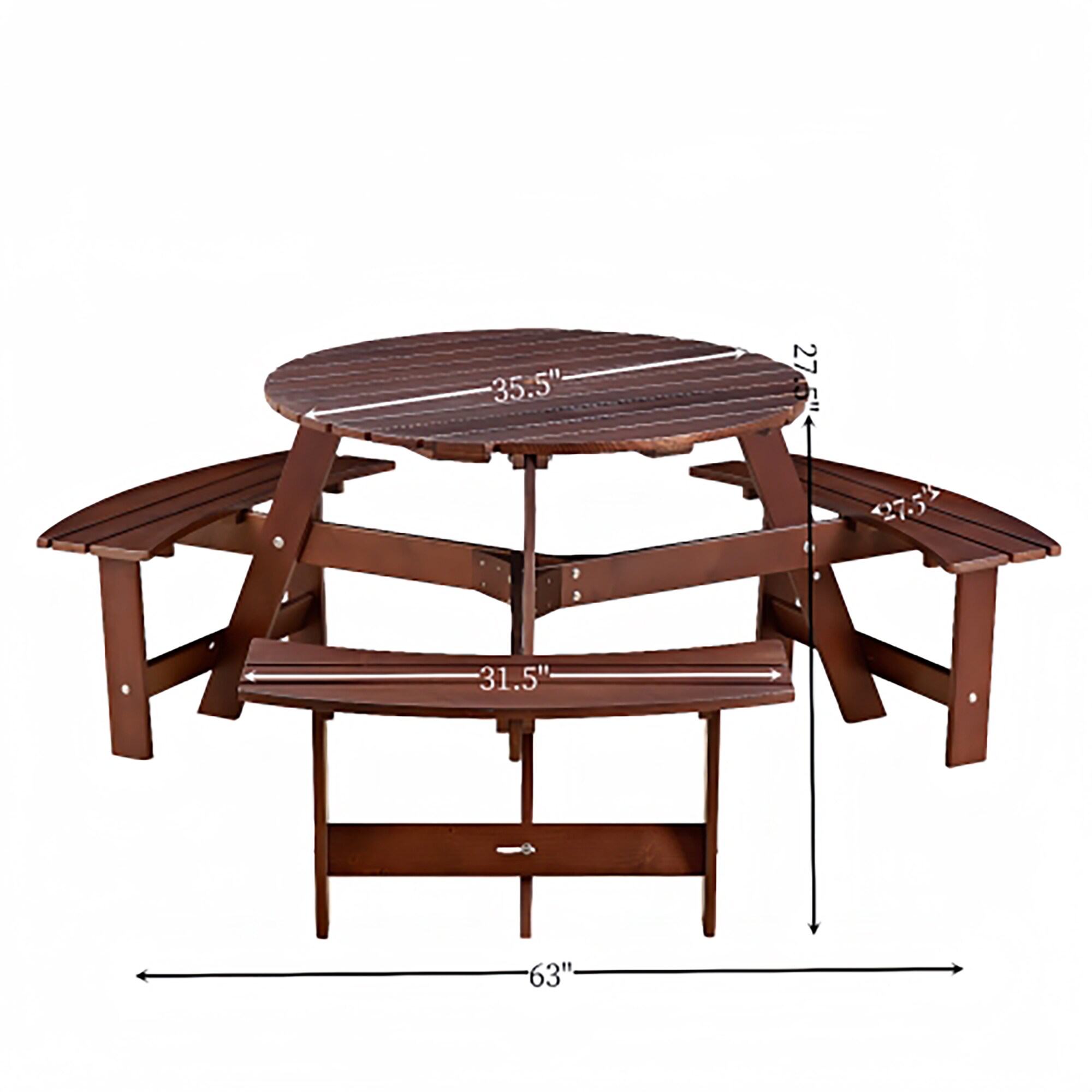 CASAINC WF-SM-H-NY Picnic-Tables - View #13