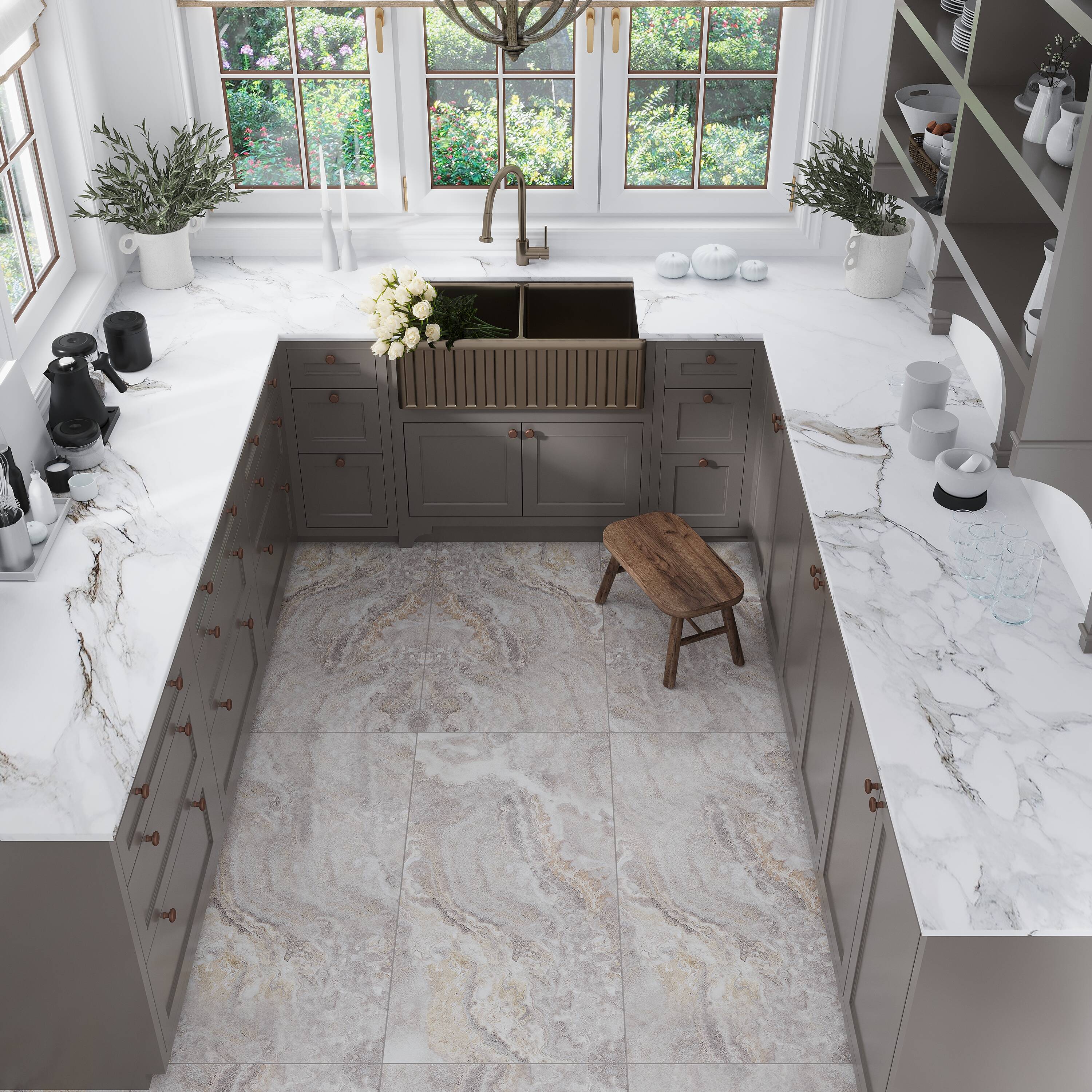 Apollo Tile IMP88RIWH2448 Ceramic-Tile - View #4