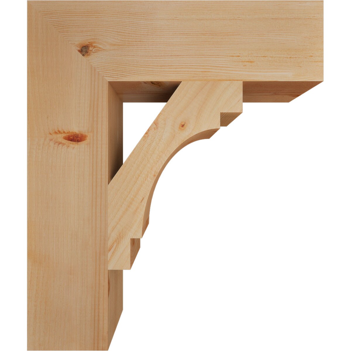 Ekena Millwork BKT06X22X26MRC05SDF Exterior-Brackets-Braces - View #3