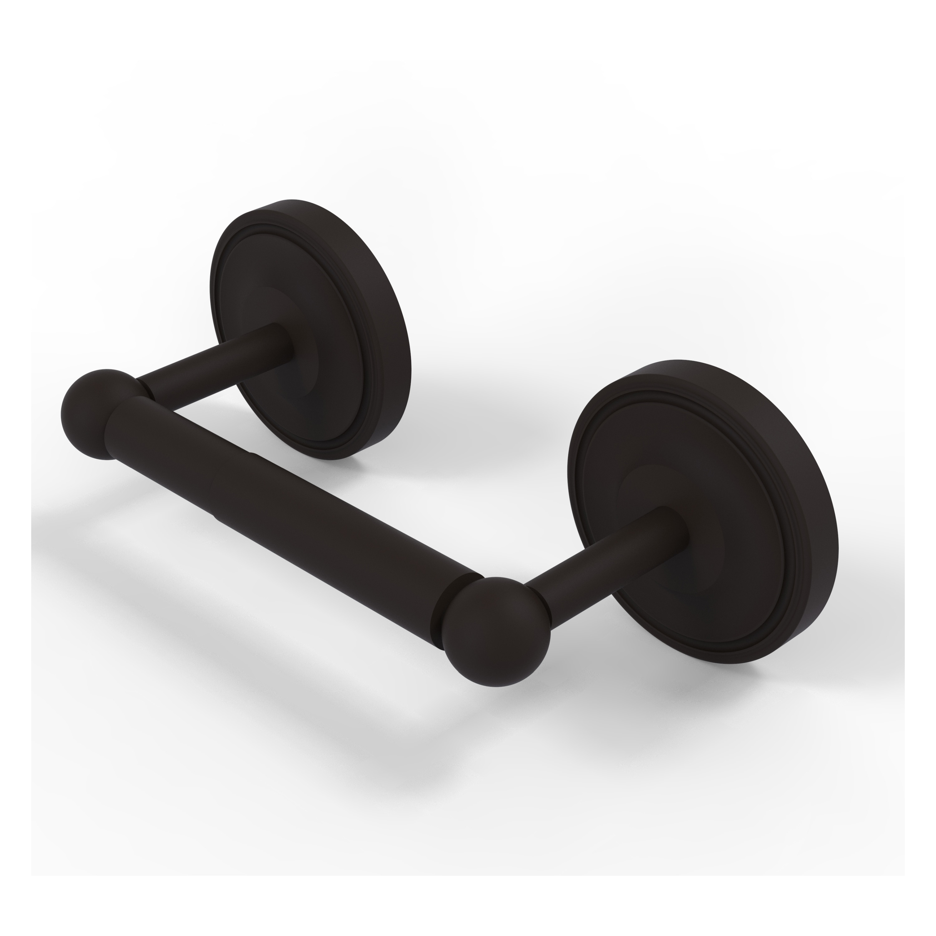 Allied Brass PR-24-ORB Prestige Regal Oil-rubbed Bronze Wall mount Double post Toilet Paper Holder 1 -Rolls with Storage