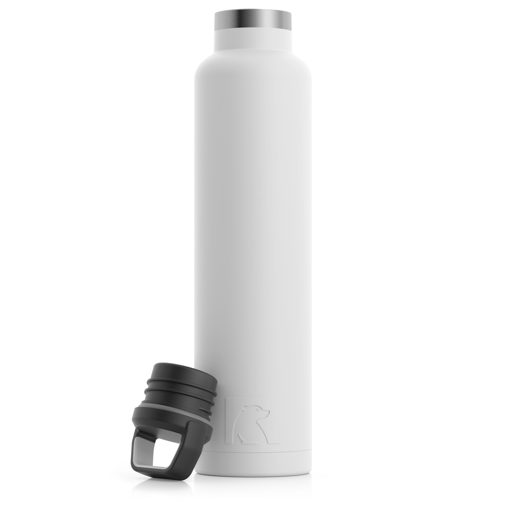 RTIC Outdoors 26-fl oz Stainless Steel Insulated Water Bottle- White in ...