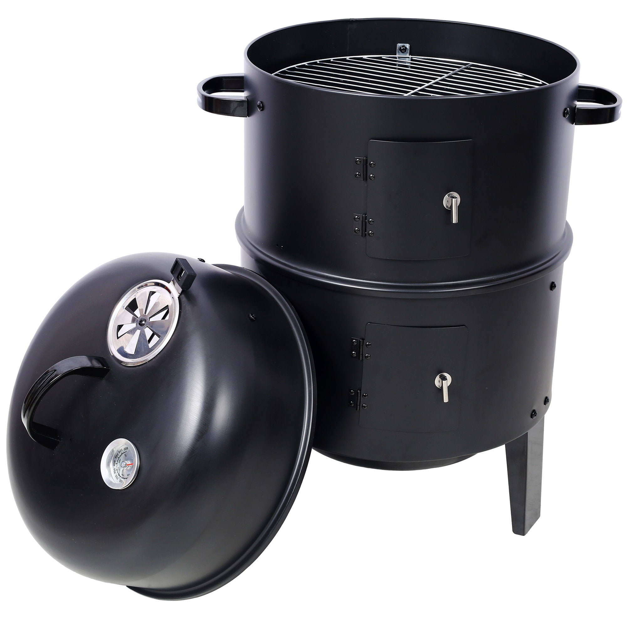BABOOM BOM-0216802-OR Charcoal-Smokers - View #15