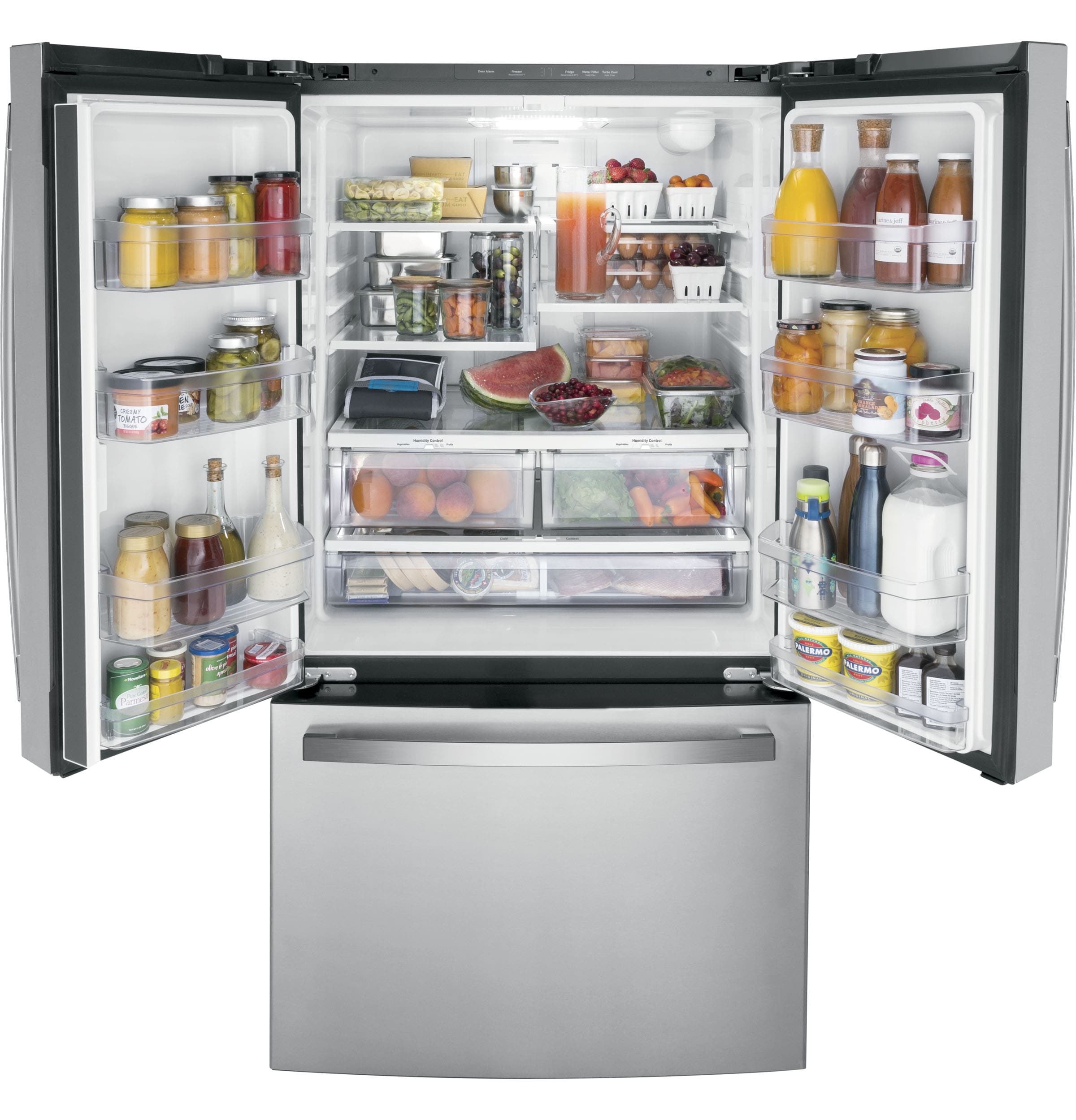 GE GWE22JYMFS French-Door-Refrigerators - View #3
