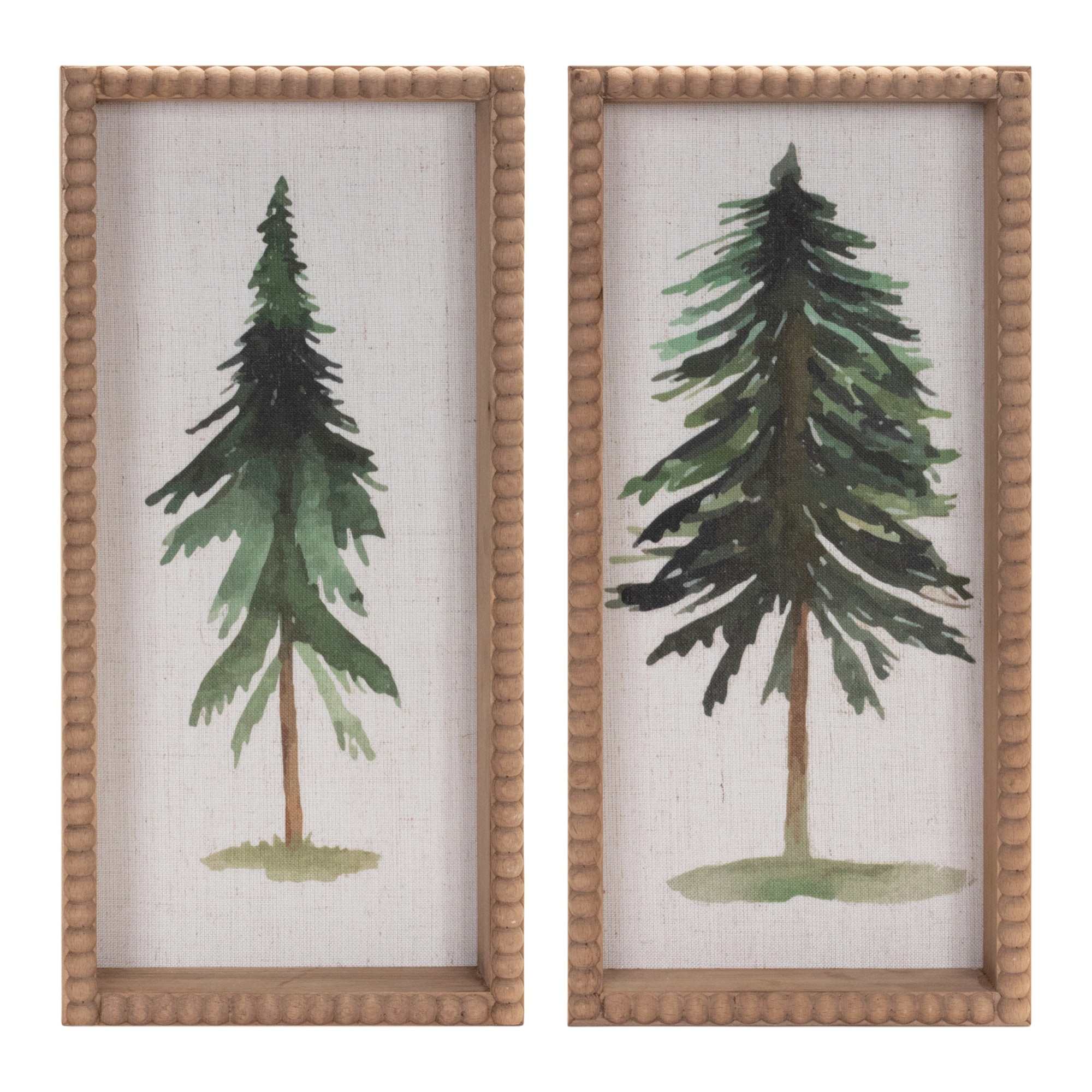 Melrose International 90724DS Tree Plaque (2 Asst) 7.5L x 15.75H MDF/Wood