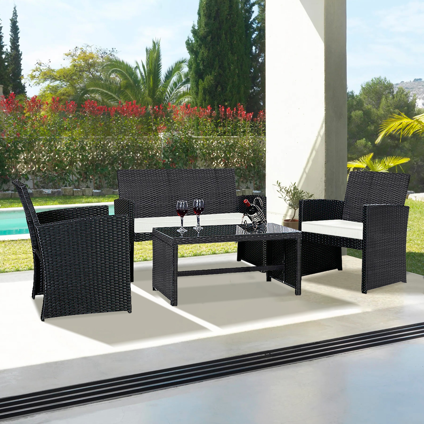 LIVIZA OUS49859 Patio-Conversation-Sets - View #3