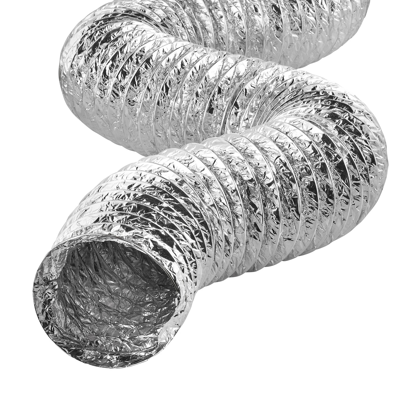 Lambro 4-in x 240-in Foil Flexible Duct L620UL at Lowes.com