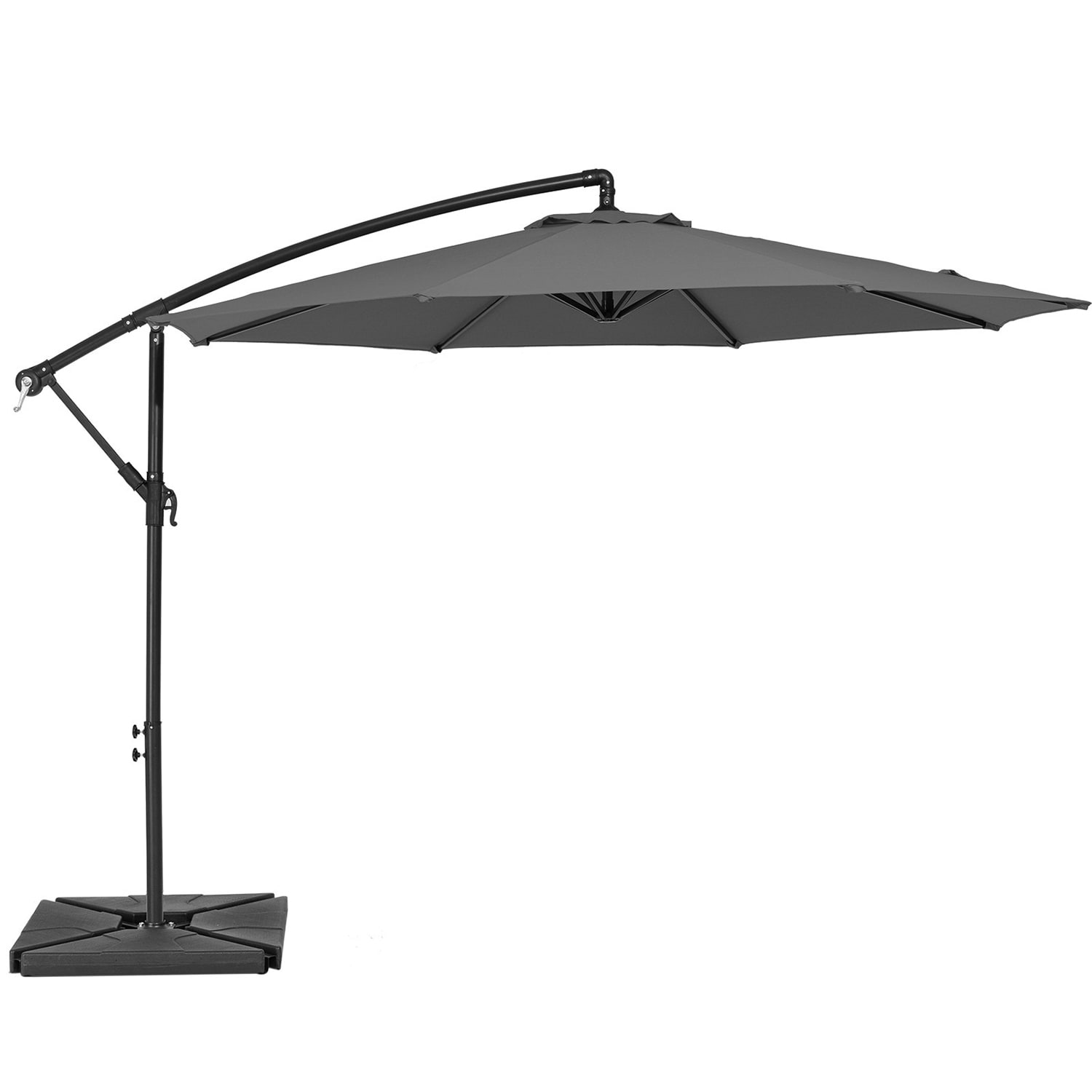 JEAREY JE-SXJS+DDSD-10FT-GR Umbrellas-2 - View #2