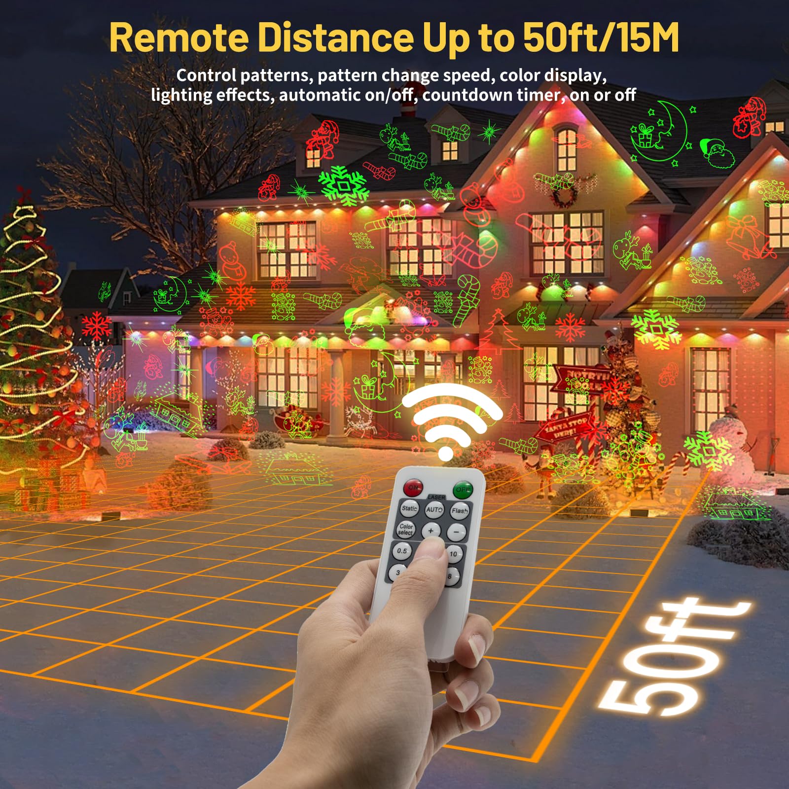 AKSCYZM LAK0811K391 Christmas-Light-Show-Projectors - View #4