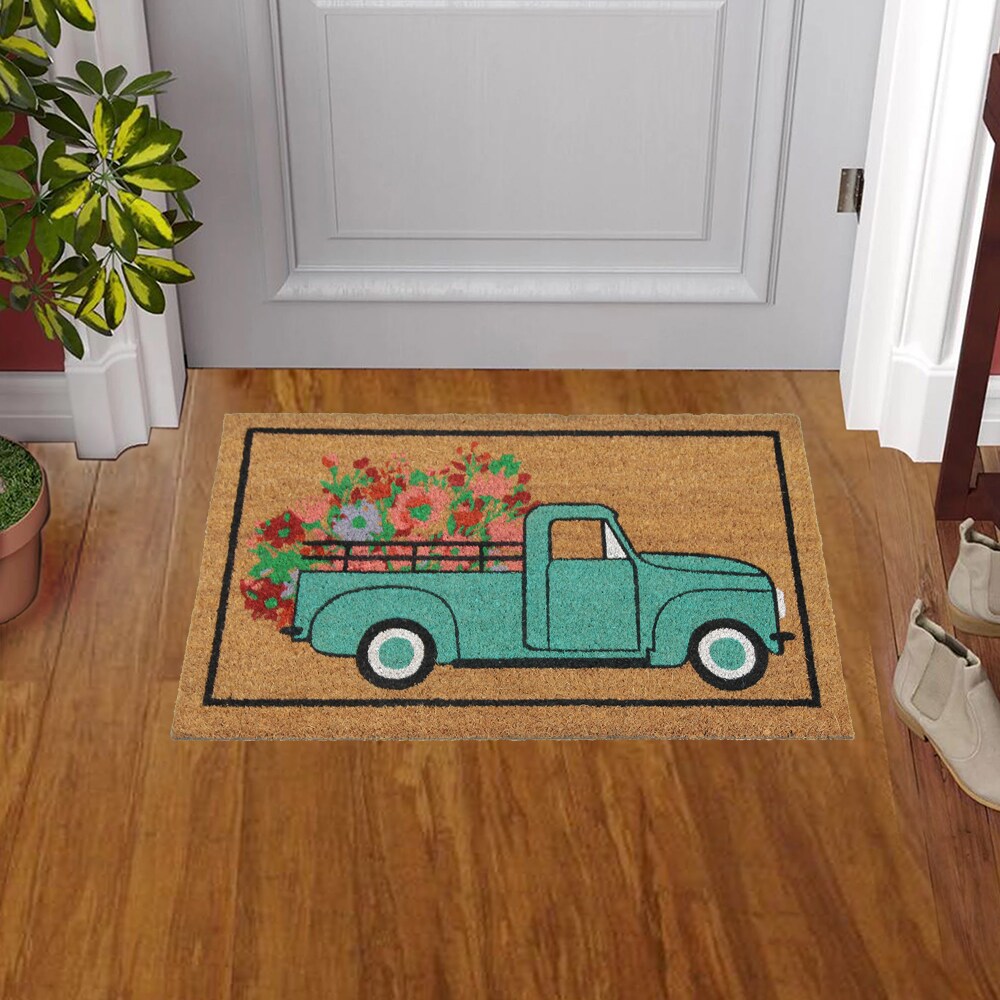 Style Selections WG-1830-TEAL TRUCK Mats-Cat - View #7