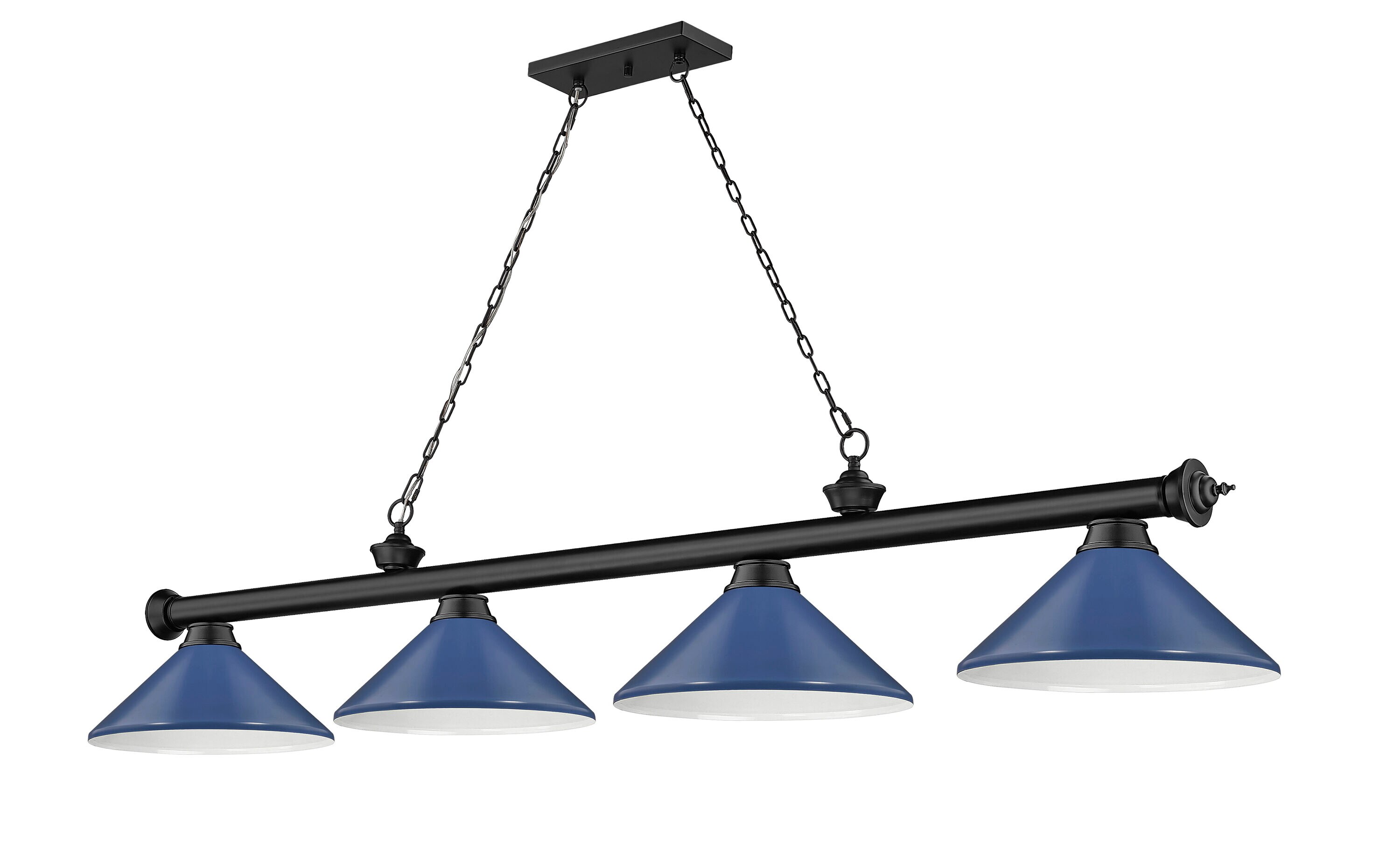 Z-Lite 2306-4MB-MNB Pool-Table-Lighting - View #5
