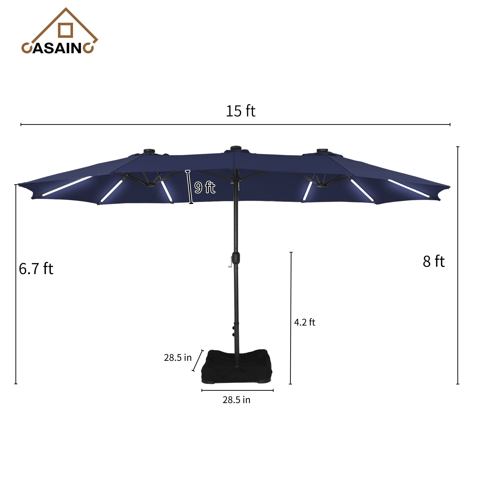 CASAINC WF-W41923914 Umbrellas-2 - View #3