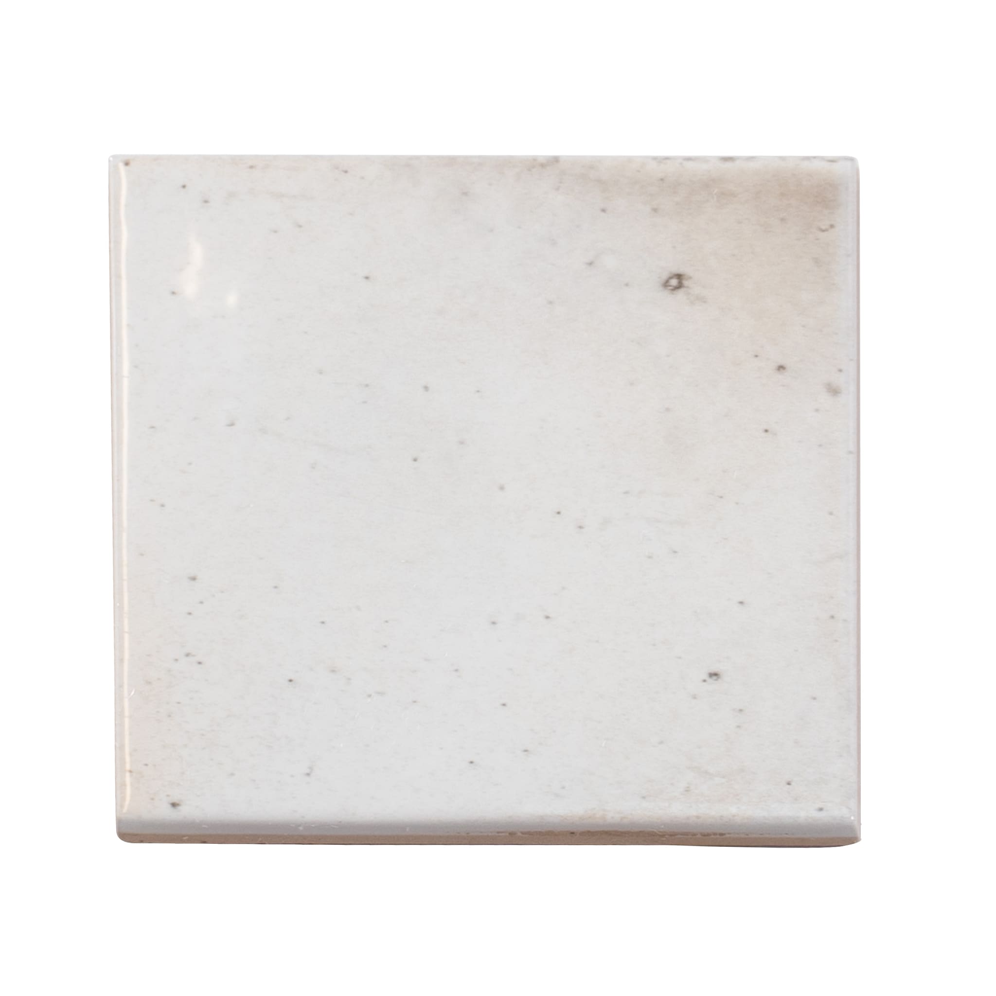 Apollo Tile Antiek White 4-in x 4-in Glossy Ceramic Stone Look Floor ...