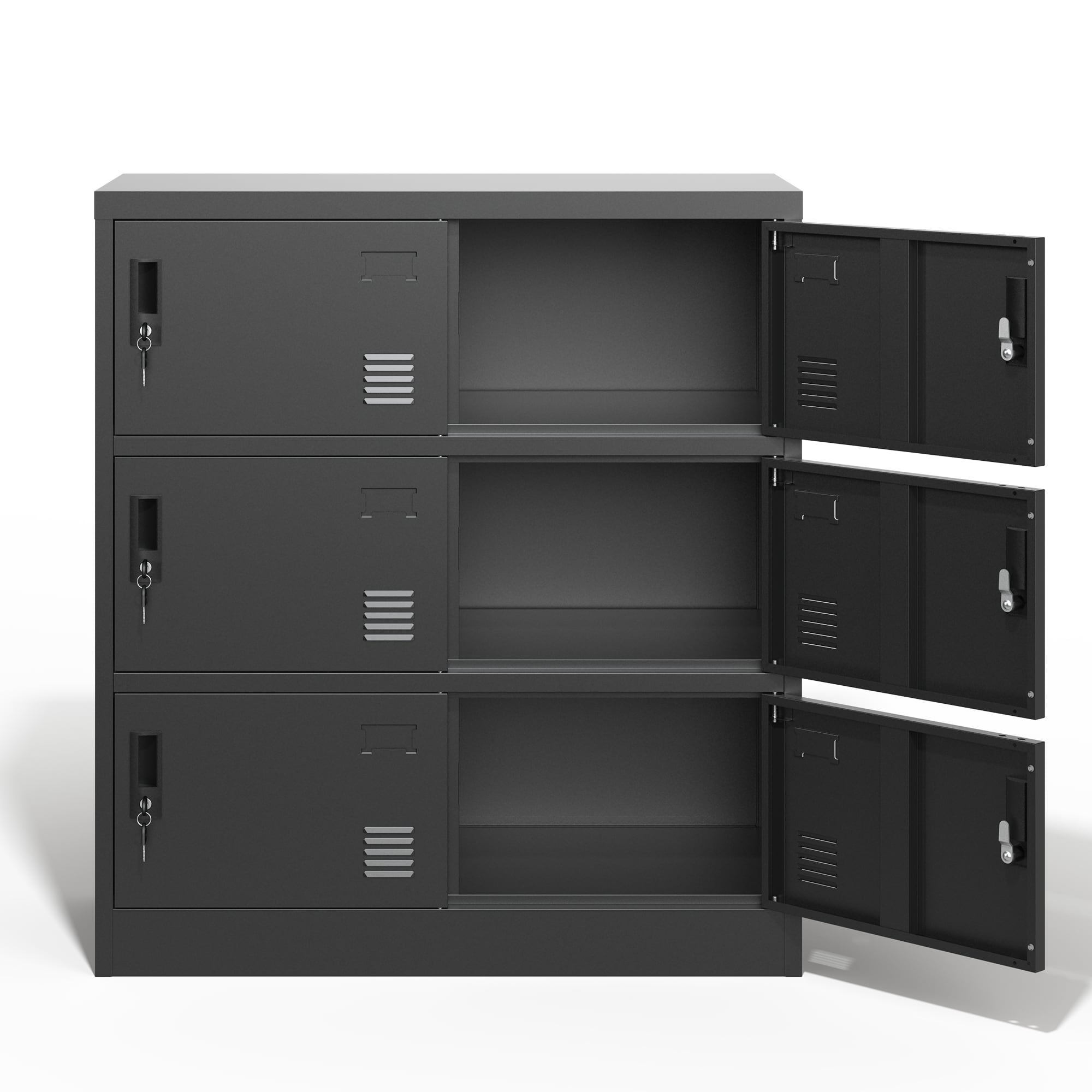 Kahomvis SIN-QPW1-2405 35.4-Inches W x 39.4-Inches H x 15.7-Inches D Steel Full Storage Lockers