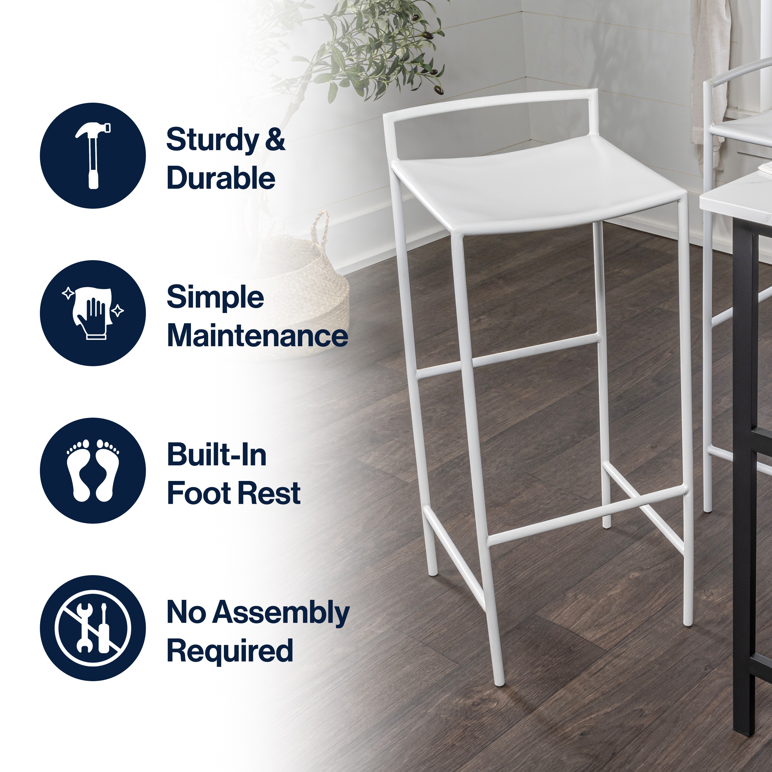 JONATHAN  Y BSL1004B stools - View #3