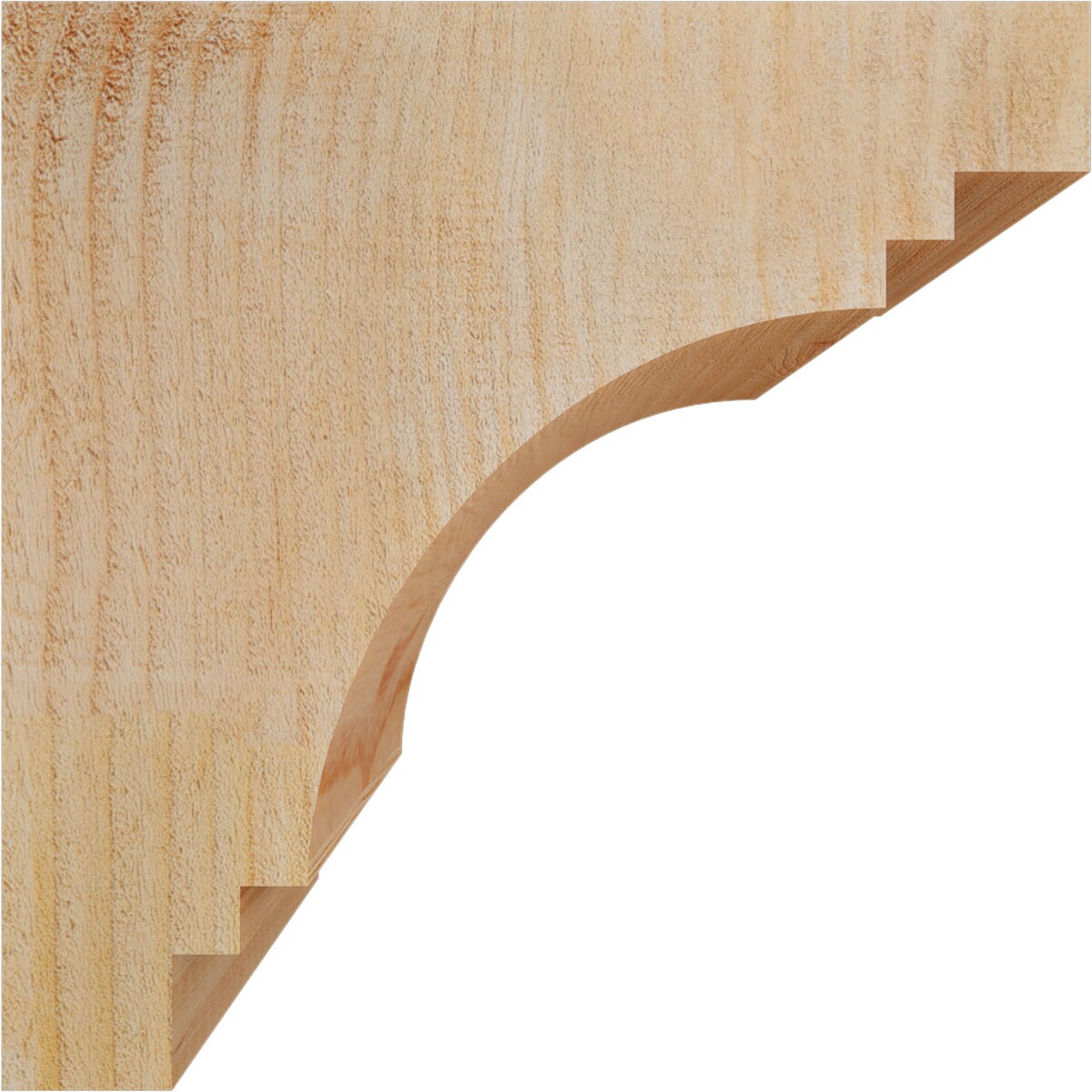 Ekena Millwork COR06X10X10PEC00RDF corbels - View #3