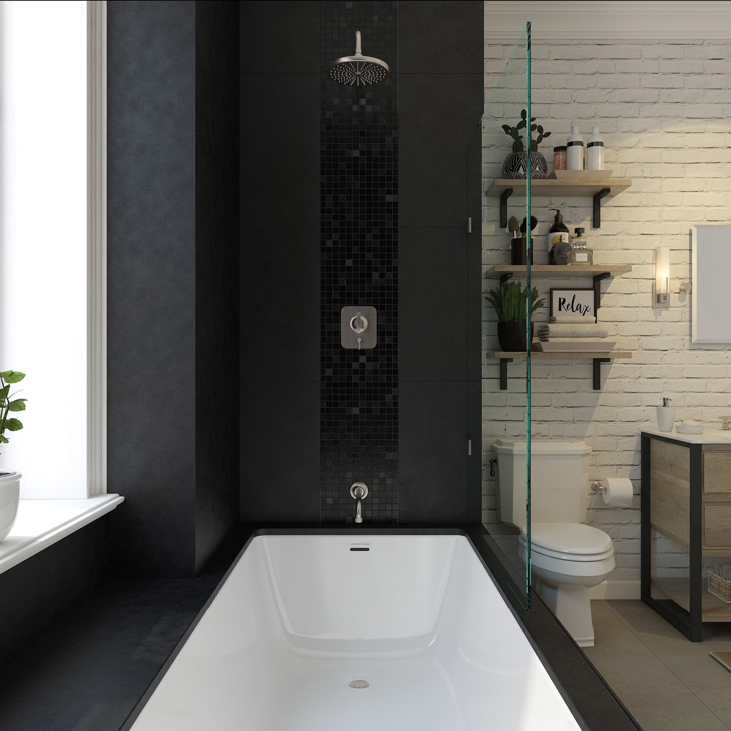 Rohl 1079/8PN Fixed-Showerhead - View #2