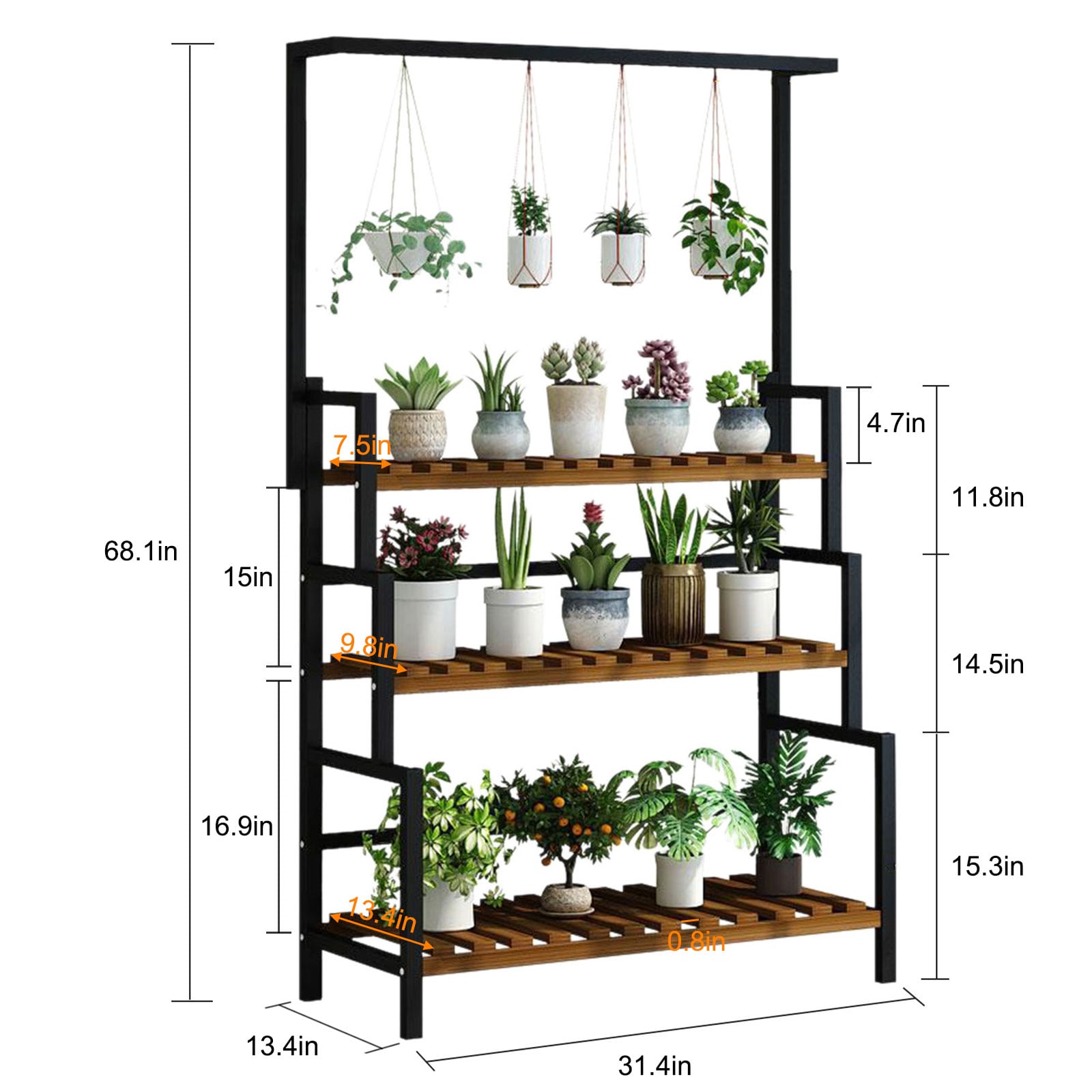 CNCEST HG-LYFLST-6557 Plant-Stand - View #4