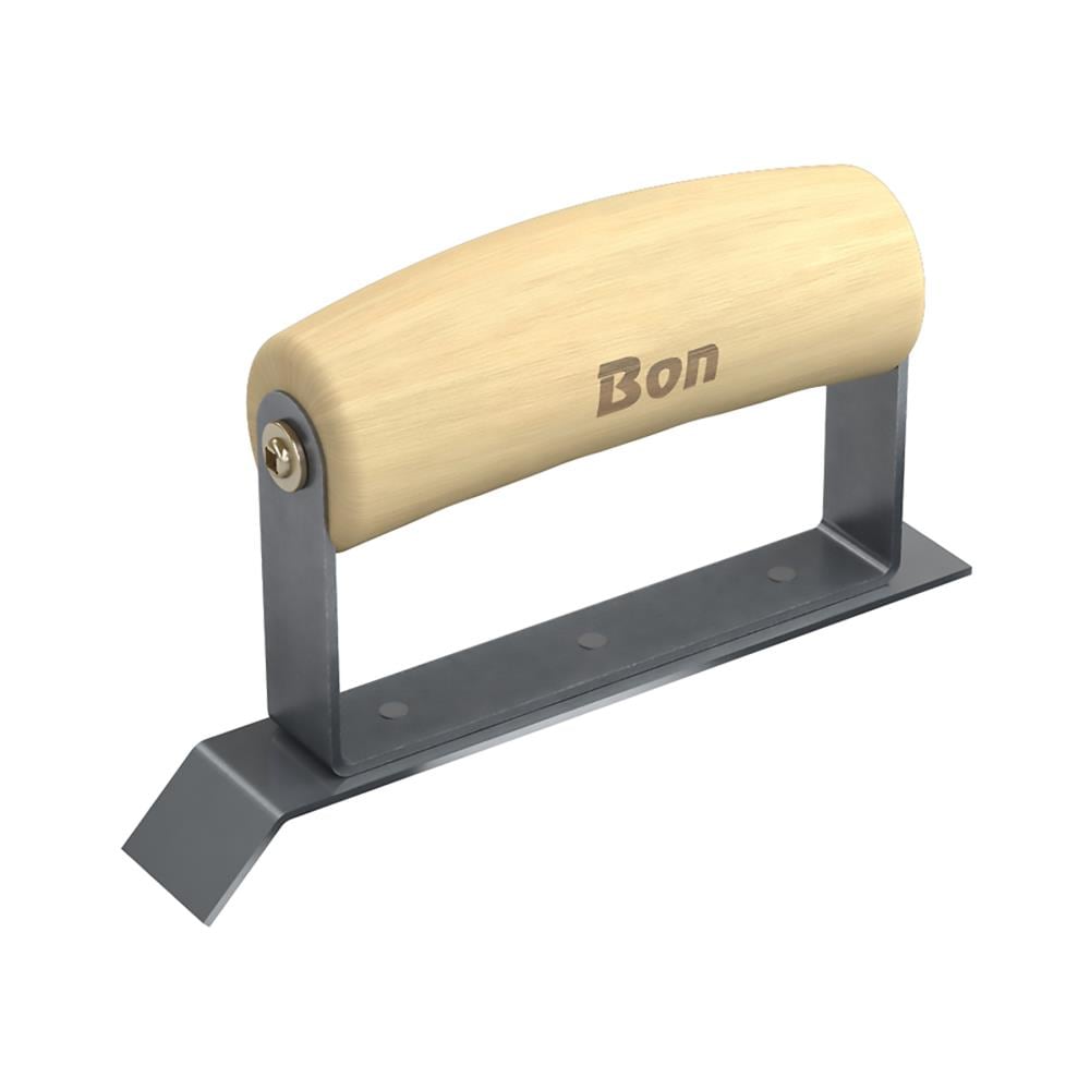 Bon Tool 12-919 6-in x 1-in Stainless steel Concrete Edger with 0.75-in Radius
