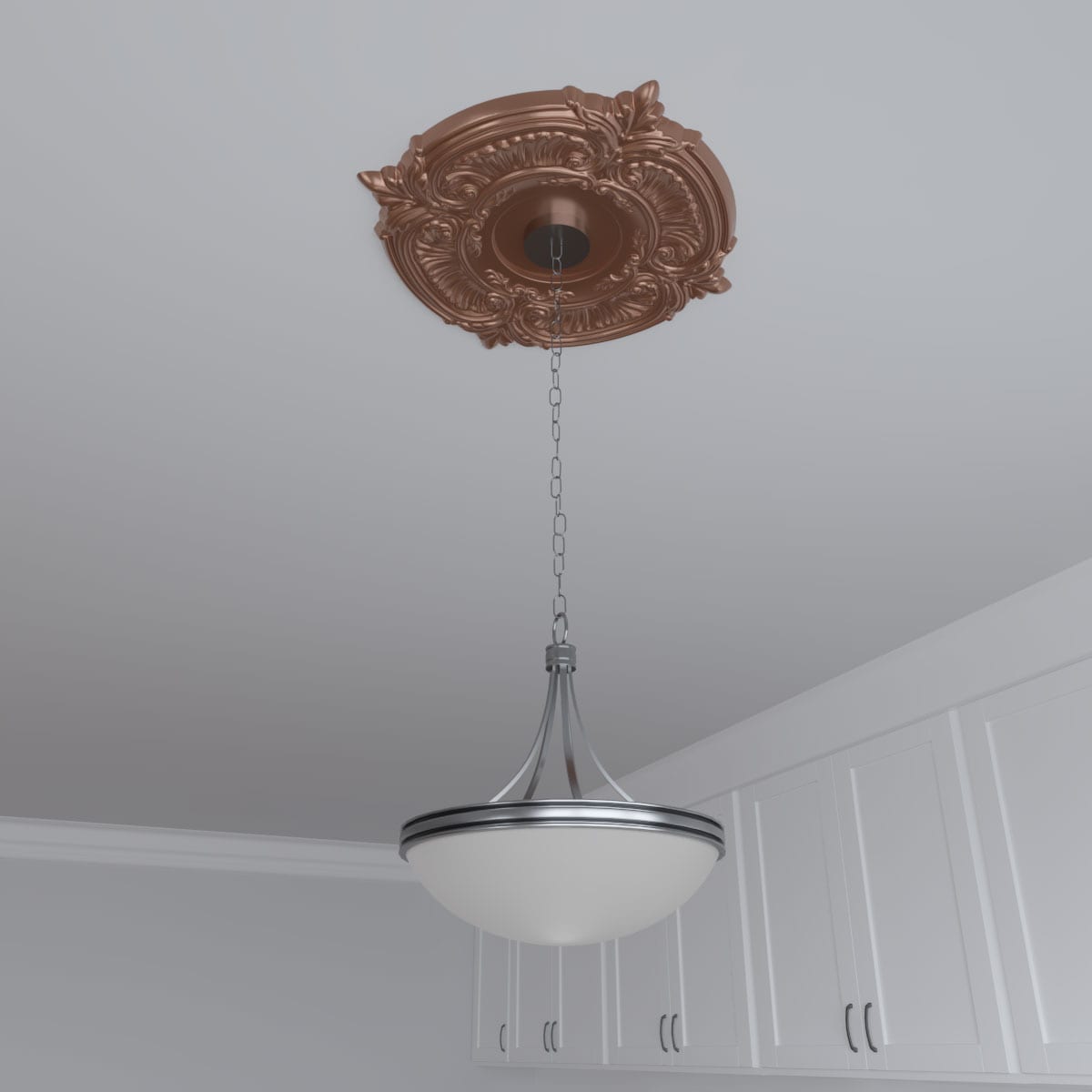 Ekena Millwork CMP19ATBRG Ceiling-Medallions - View #8
