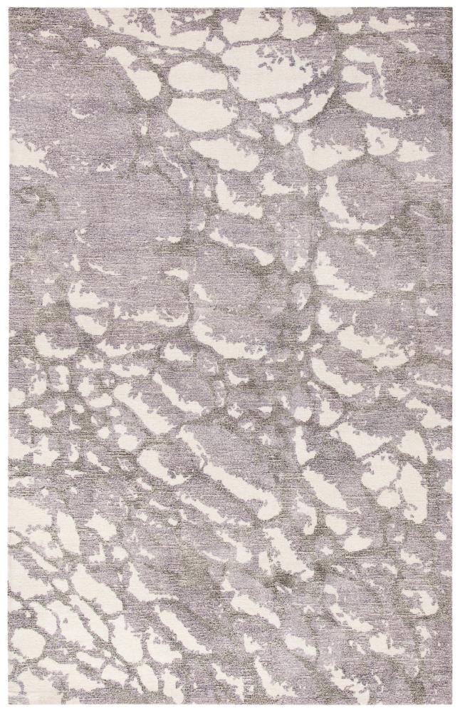 Safavieh RVT112V-5 Restoration Vintage Rinje 5 x 8 (ft) Tufted Synthetic Purple/Ivory Rectangular Indoor Abstract Vintage Area rug