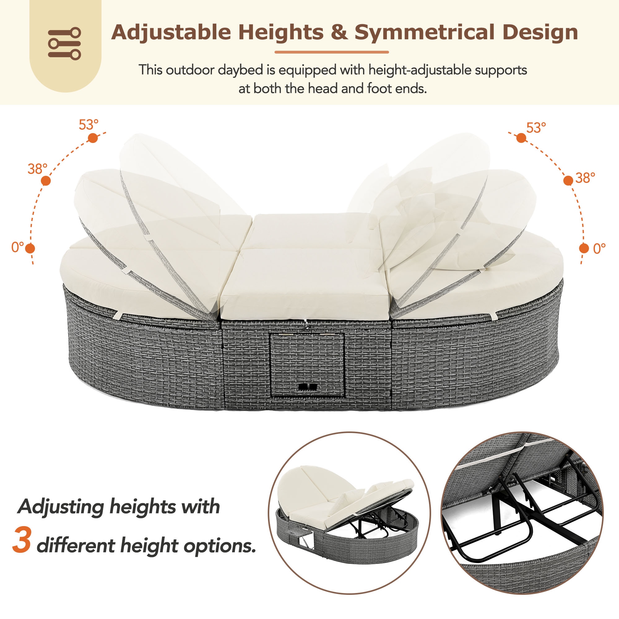 ModernLuxe L-SP100015AAA Patio-Sofas-Daybeds - View #4