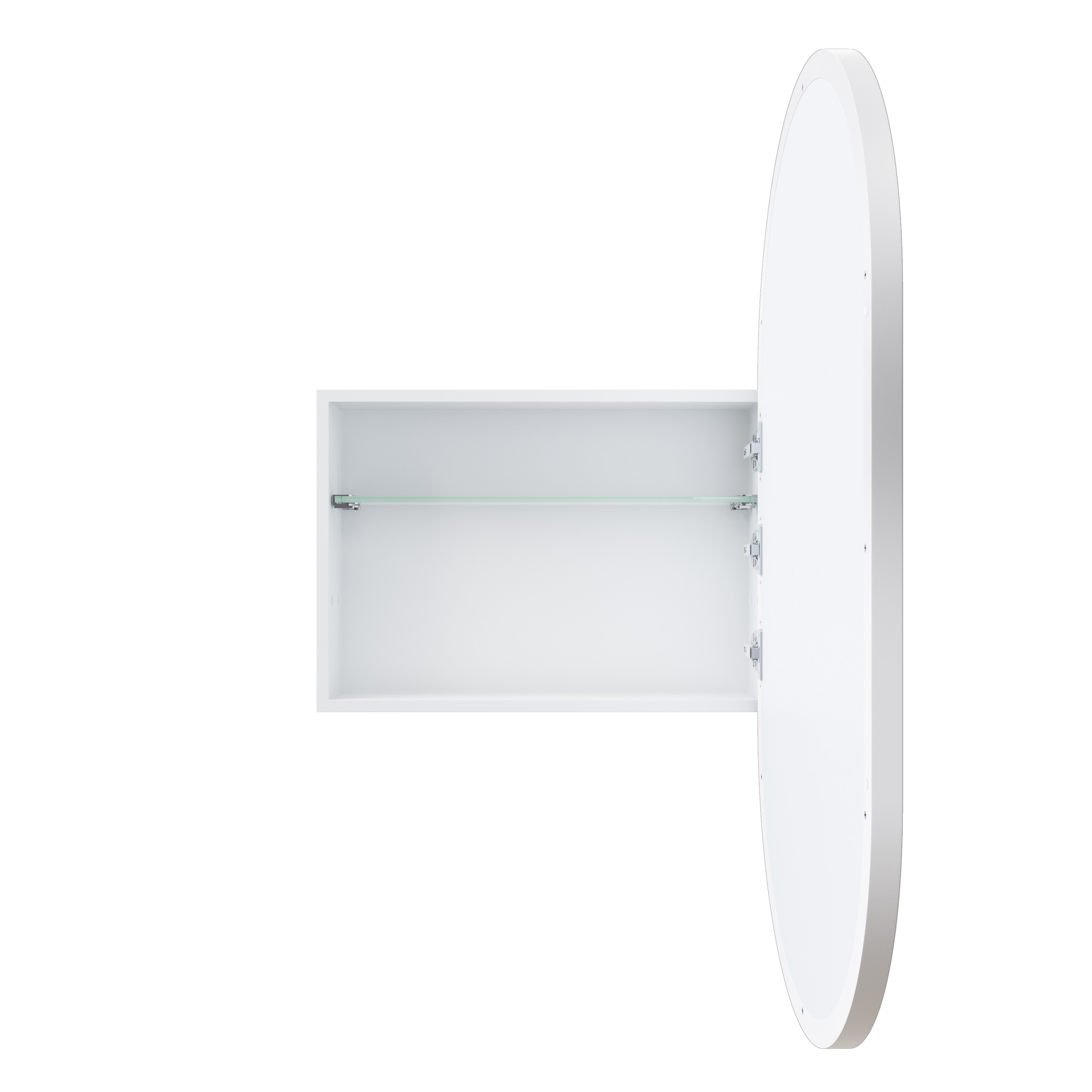 Glass Warehouse SC1-PL-22X38-W Bathroom-Medicine-Cabinets - View #9