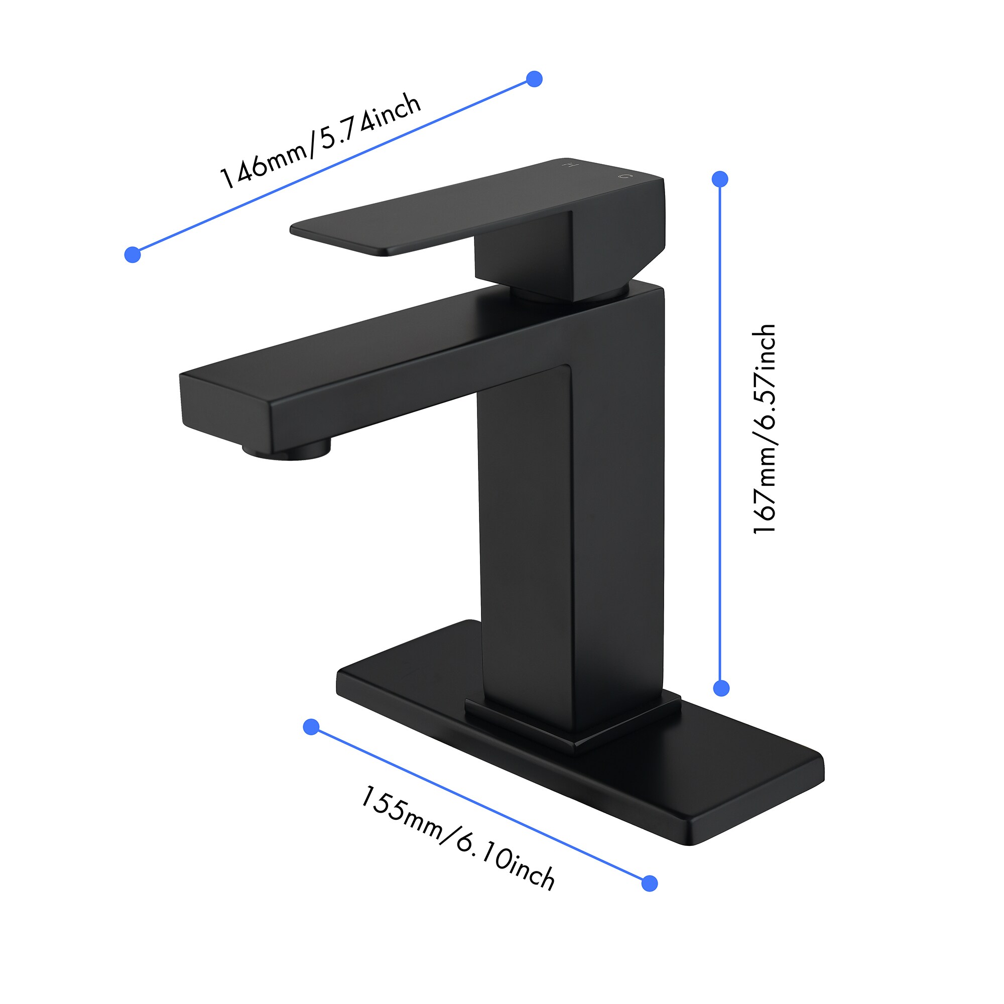 Clihome CL-LTC320MB Lavatory-Faucets - View #2
