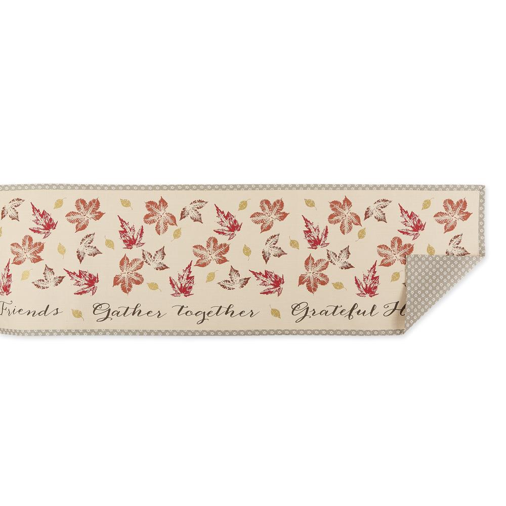 DII Gather Together Off-white Table Runner - 14x72 Inches - Perfect for ...