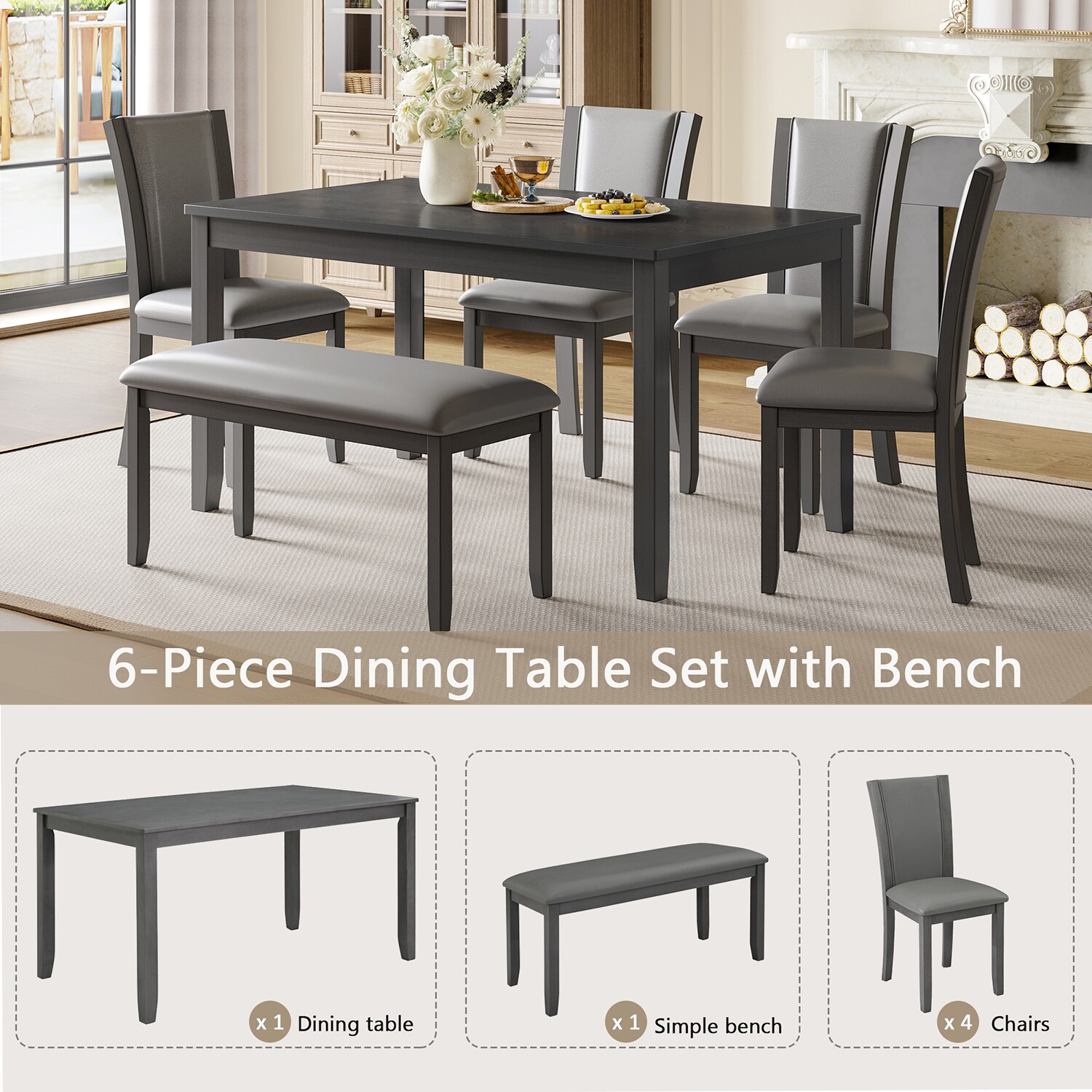 Mondawe MO-FB00008 Dining-Sets - View #5