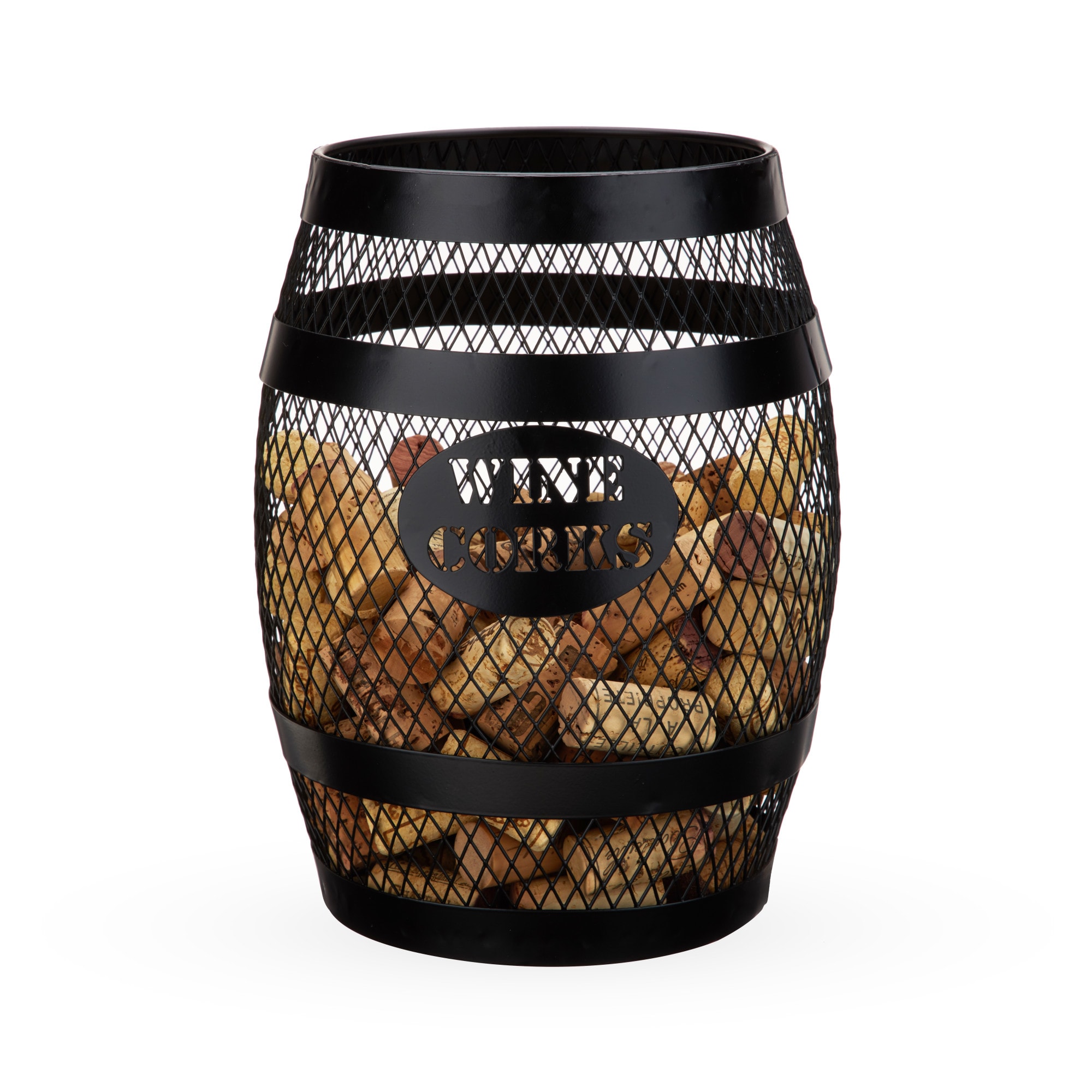 Twine Barrel Cork Holder