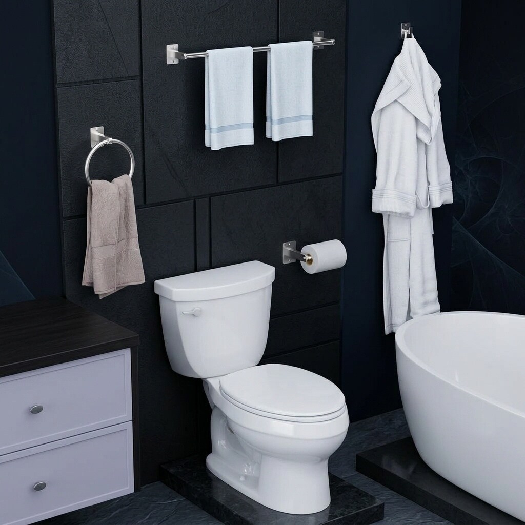 Afoxsos LAF0414D04 Decorative-Bath-Hardware-Kits - View #6