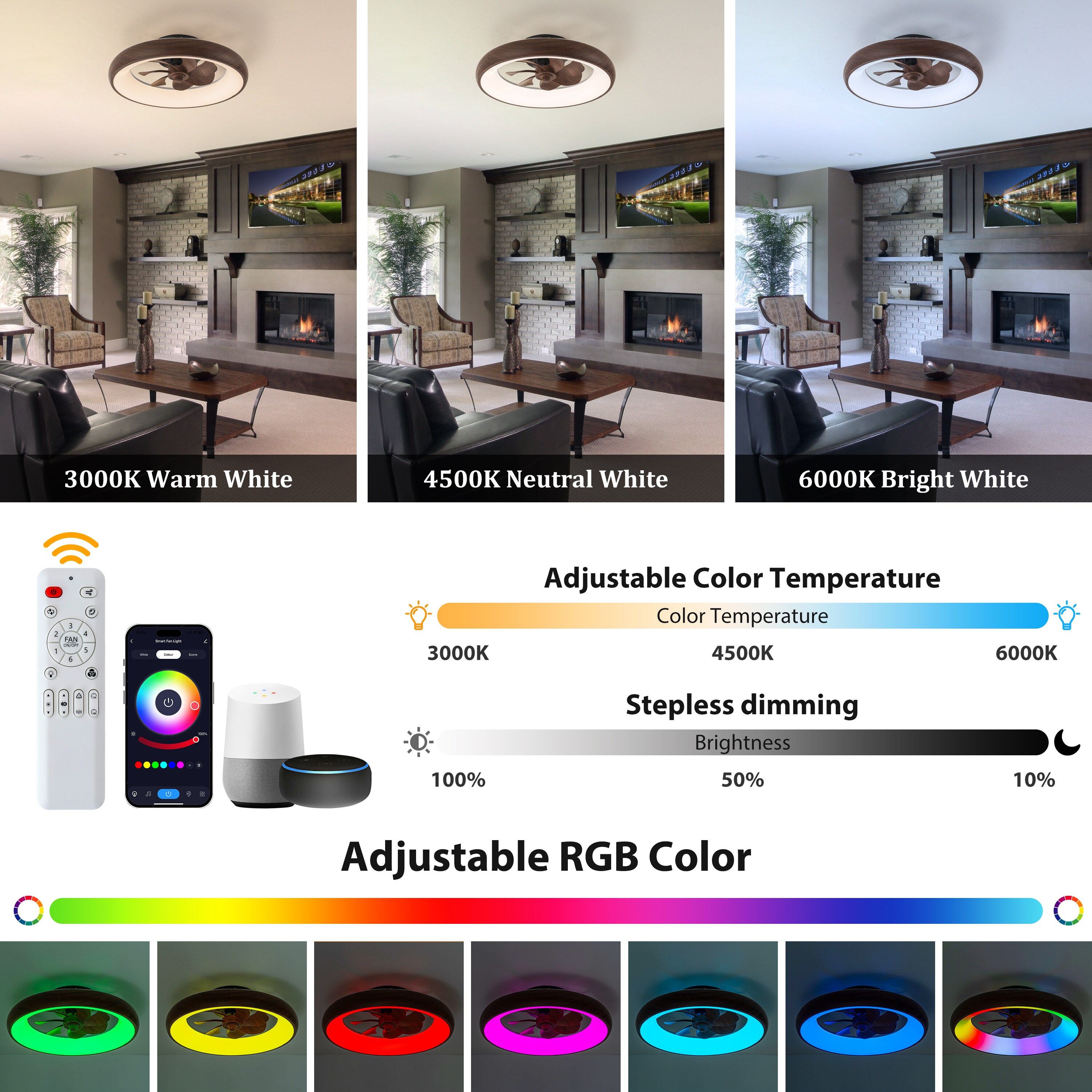 C Cattleya LCA2618-CFP Ceiling-Fans - View #3
